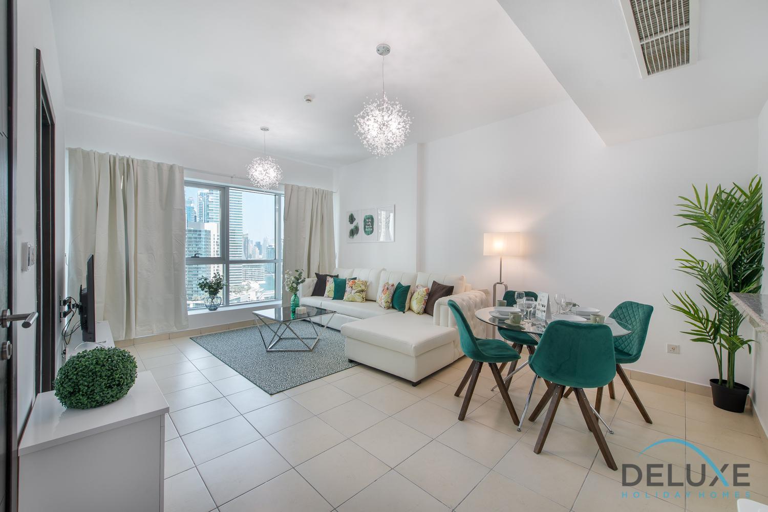 Full Marina and Ain Dubai Wheel View 1BR at The Point Dubai Marina by Deluxe Holiday Homes