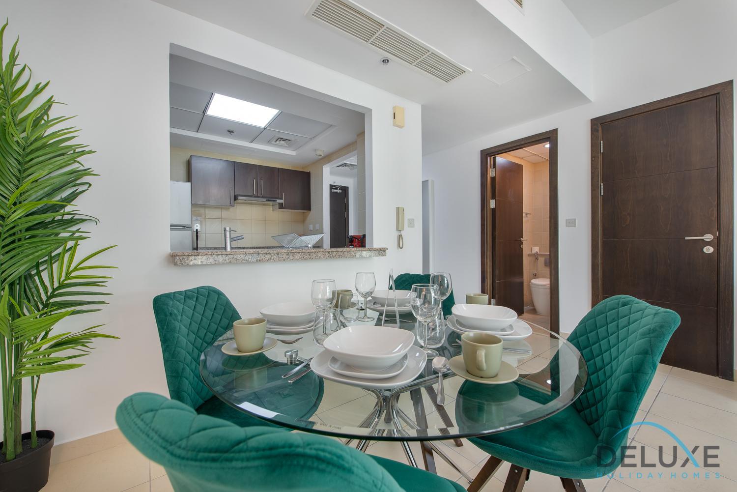 Full Marina and Ain Dubai Wheel View 1BR at The Point Dubai Marina by Deluxe Holiday Homes