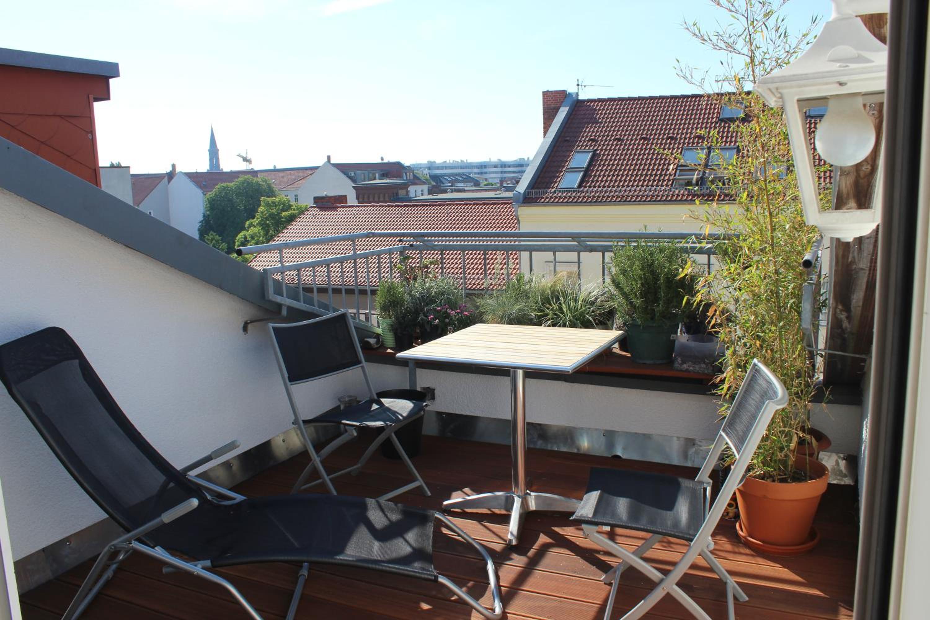 Rooftop Loft Berlin Mitte and Bikes