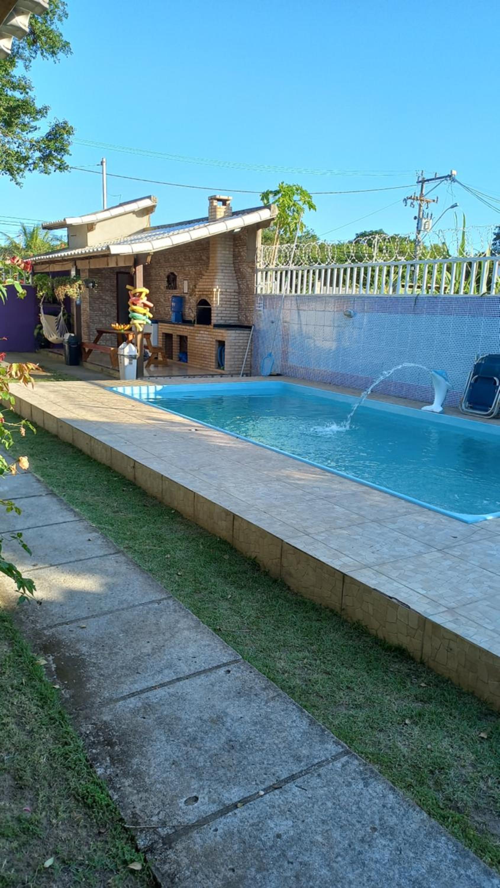 Casa da piscina
