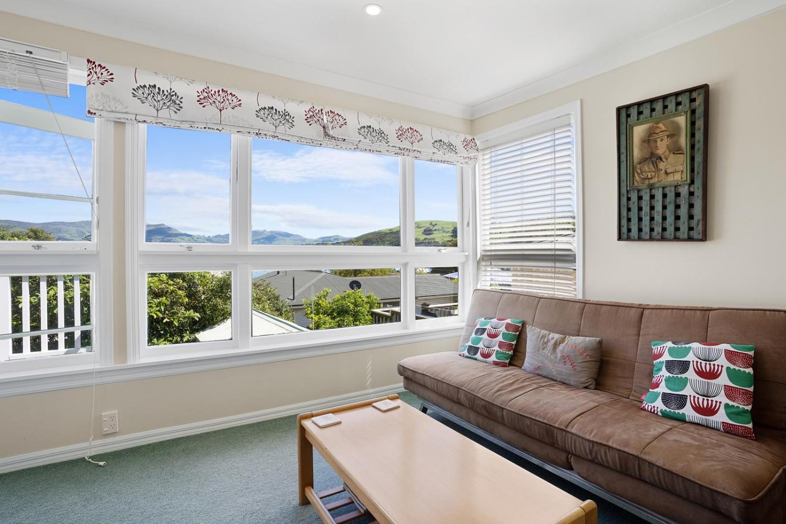 Le Solterre - Akaroa Holiday Home view 2