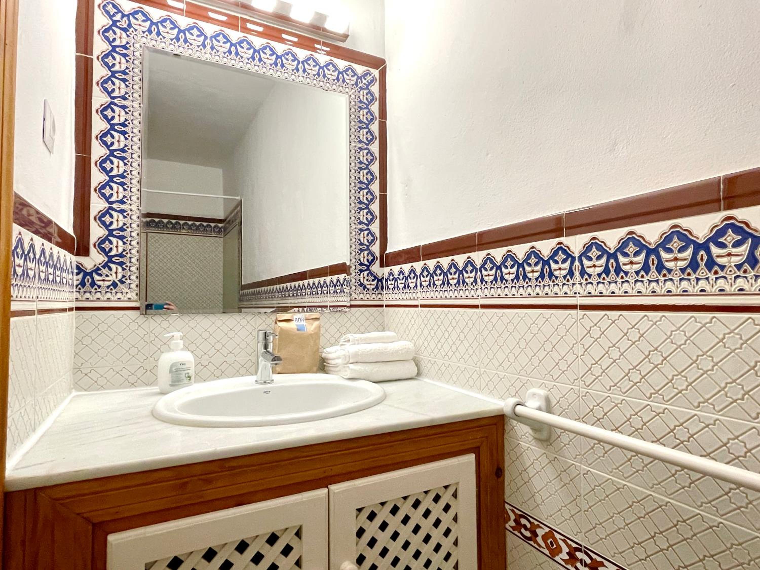 Semidetached Duplex home at Puebla Aida, Mijas Golf with pool, golf and sea views