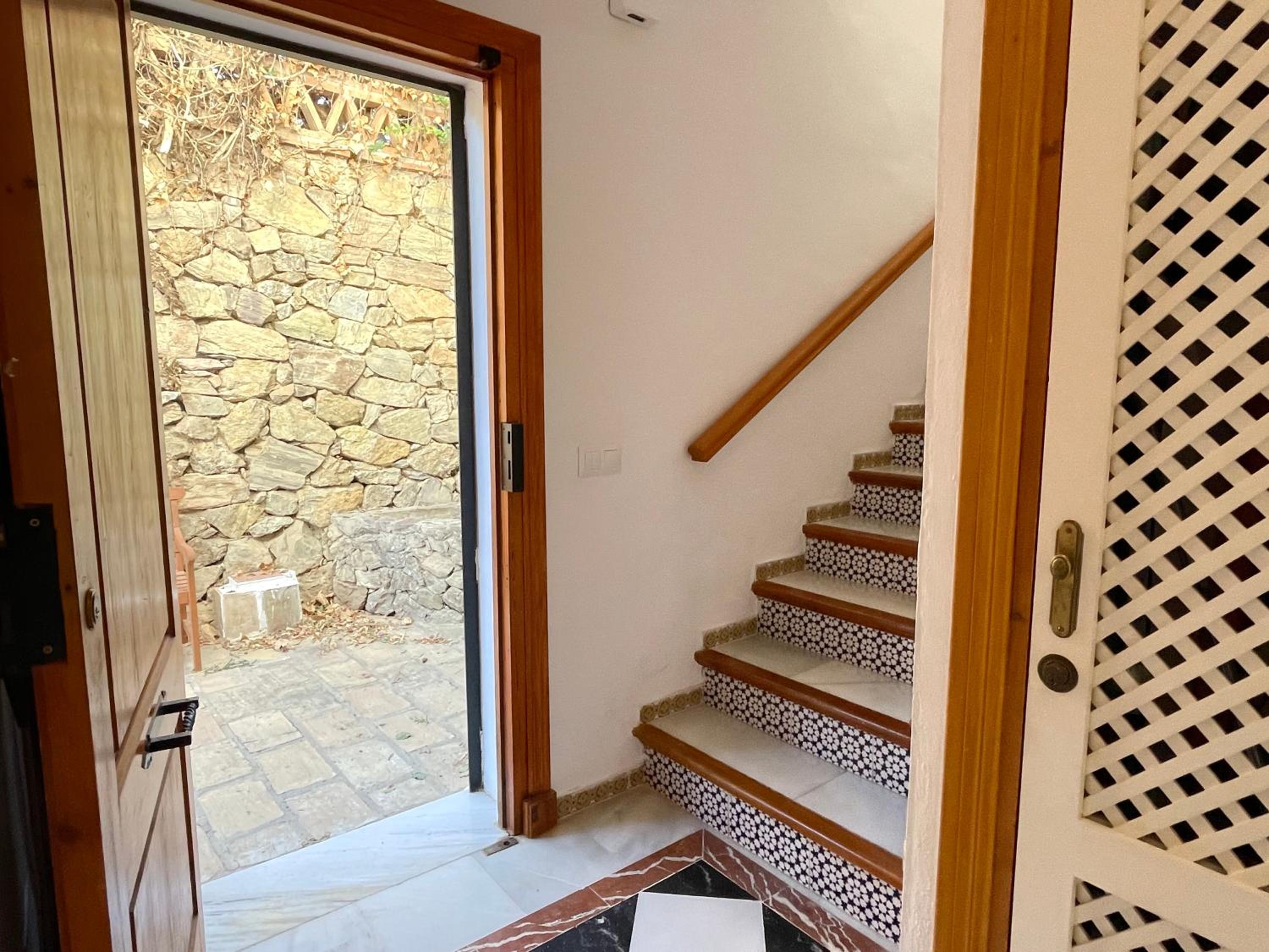 Semidetached Duplex home at Puebla Aida, Mijas Golf with pool, golf and sea views