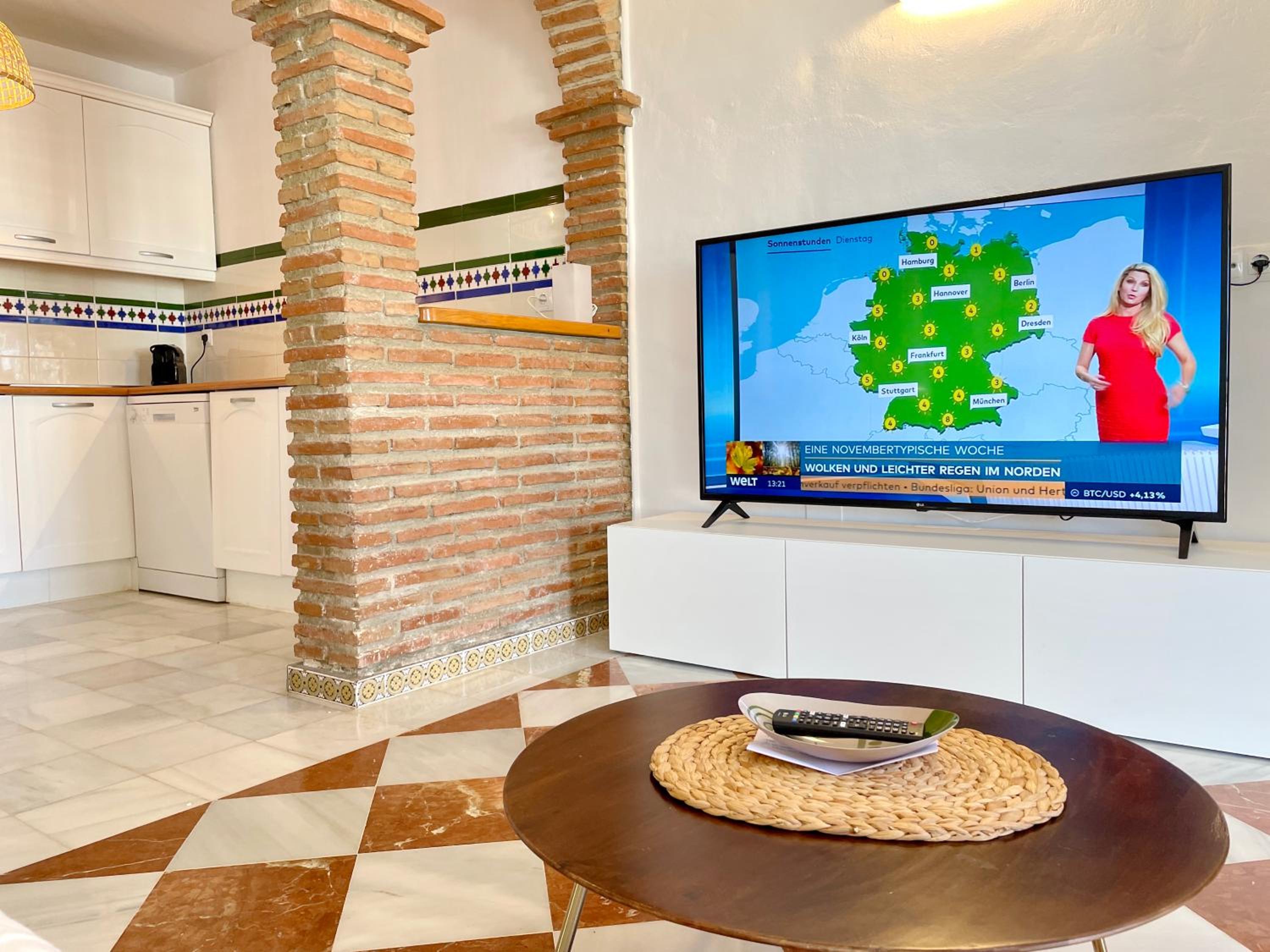 Semidetached Duplex home at Puebla Aida, Mijas Golf with pool, golf and sea views