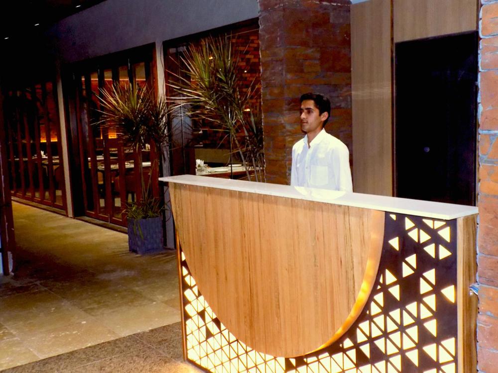 hotel reception