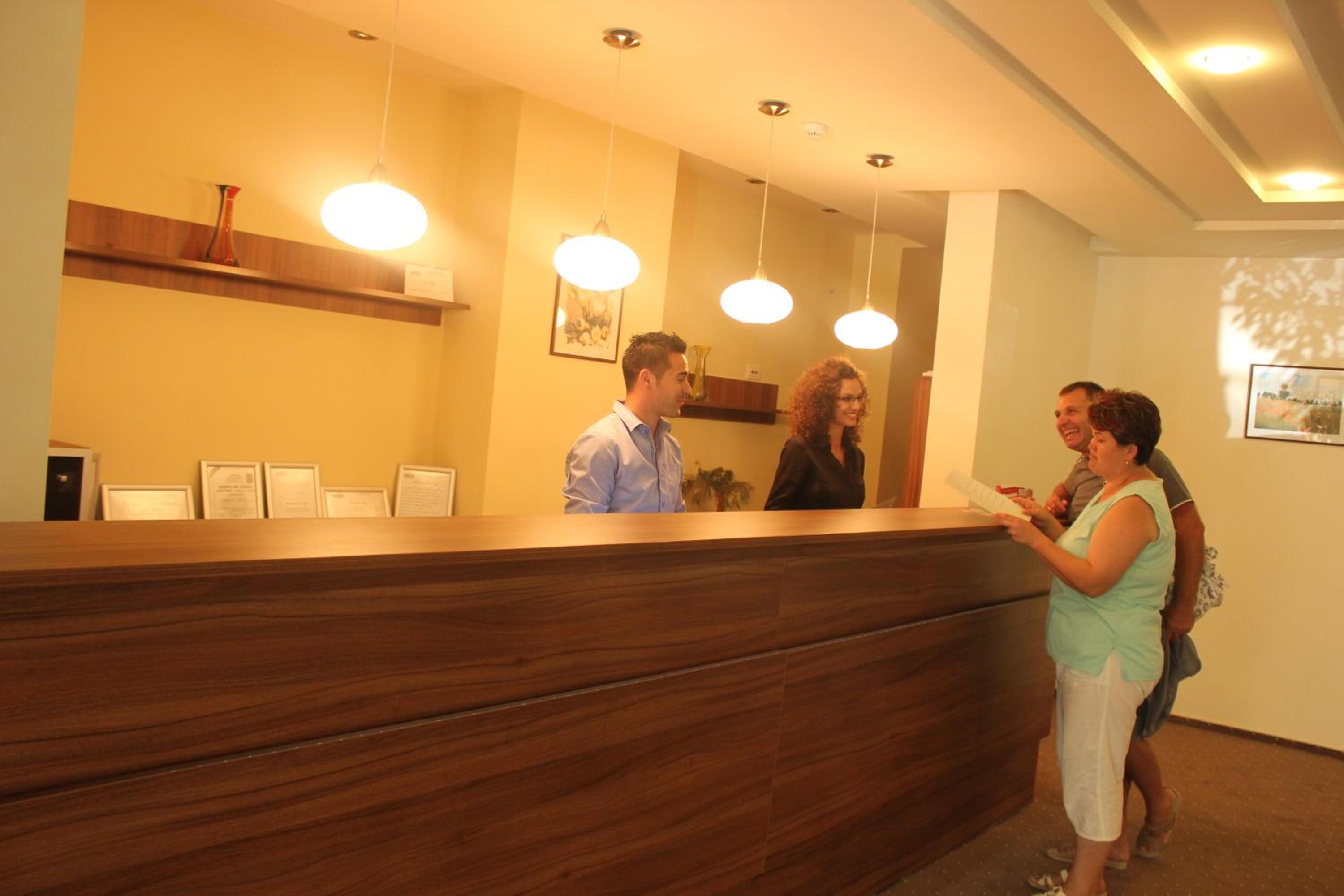 hotel reception