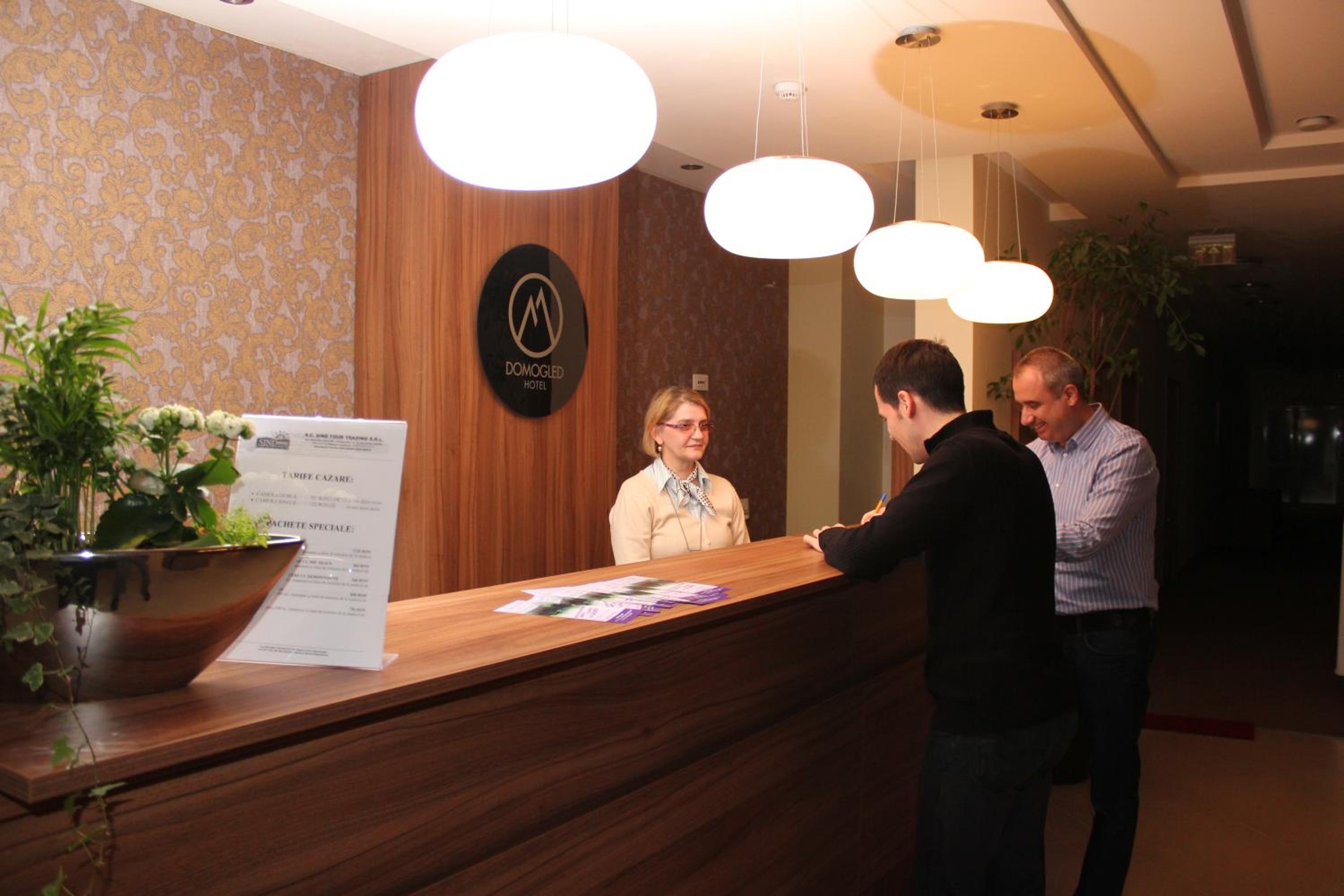 hotel reception