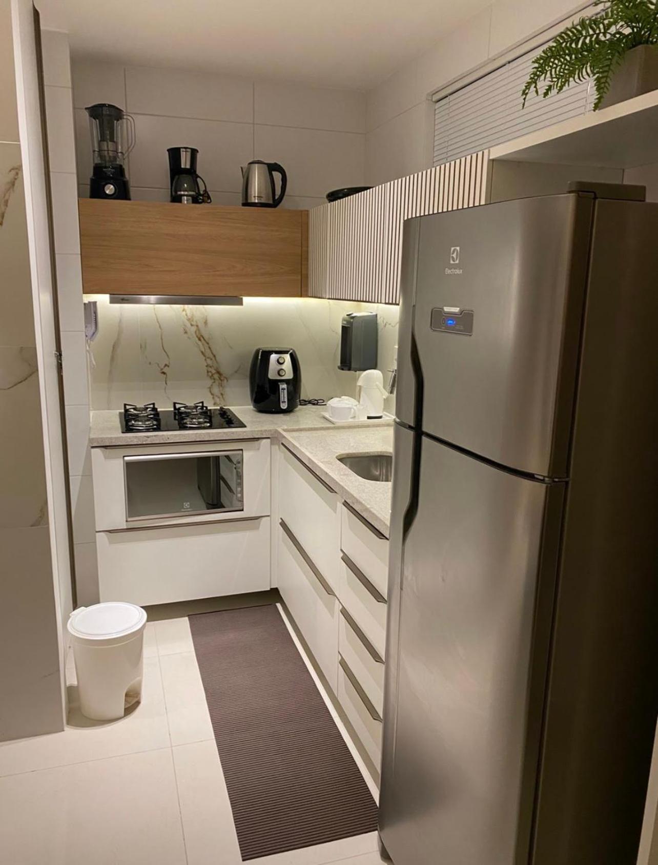 Buenos Ayres Flats, Cabo Branco 1qto cozinha completa