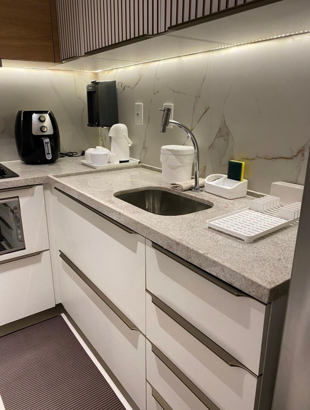 Buenos Ayres Flats, Cabo Branco 1qto cozinha completa