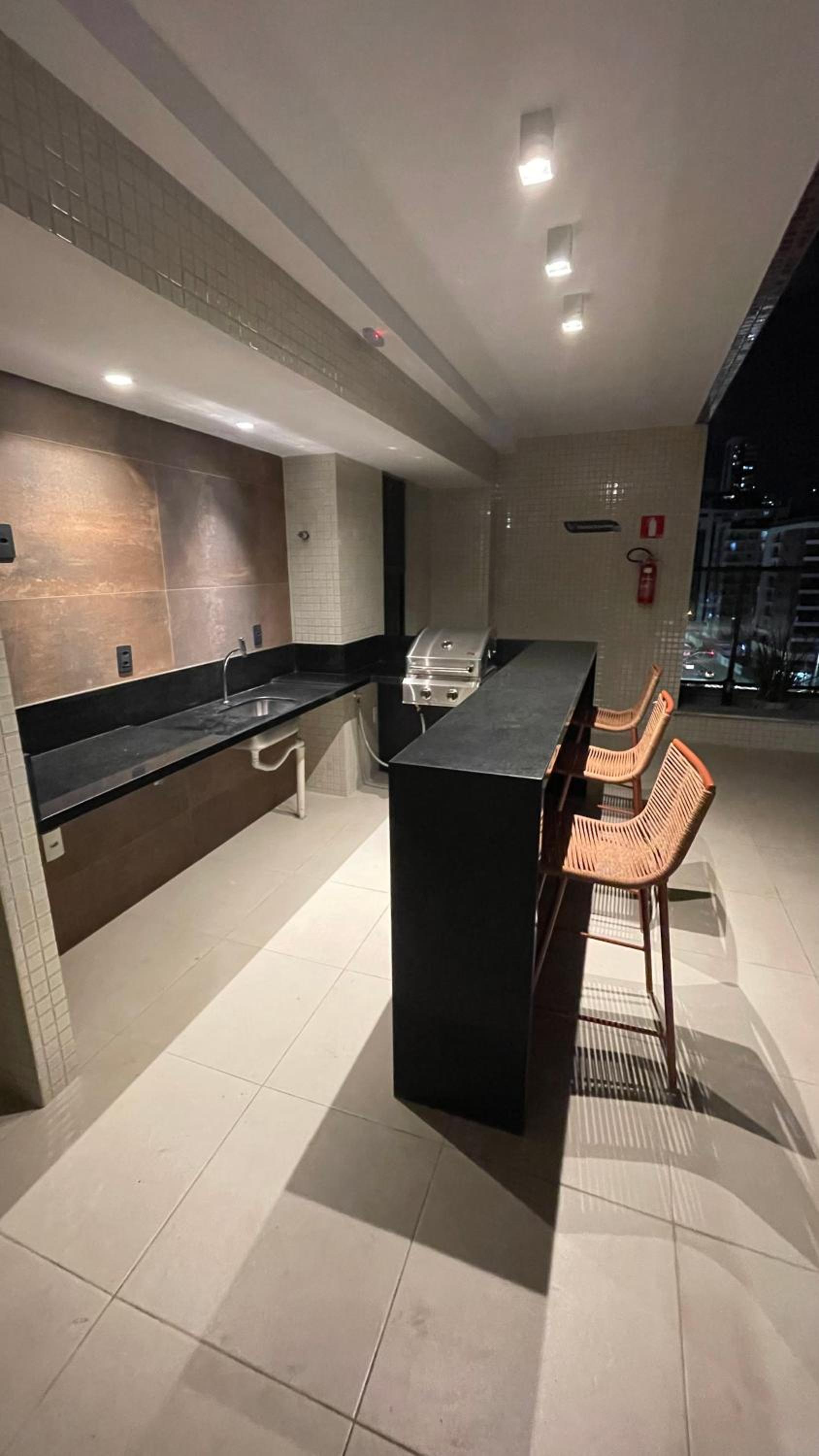 Buenos Ayres Flats, Cabo Branco 1qto cozinha completa