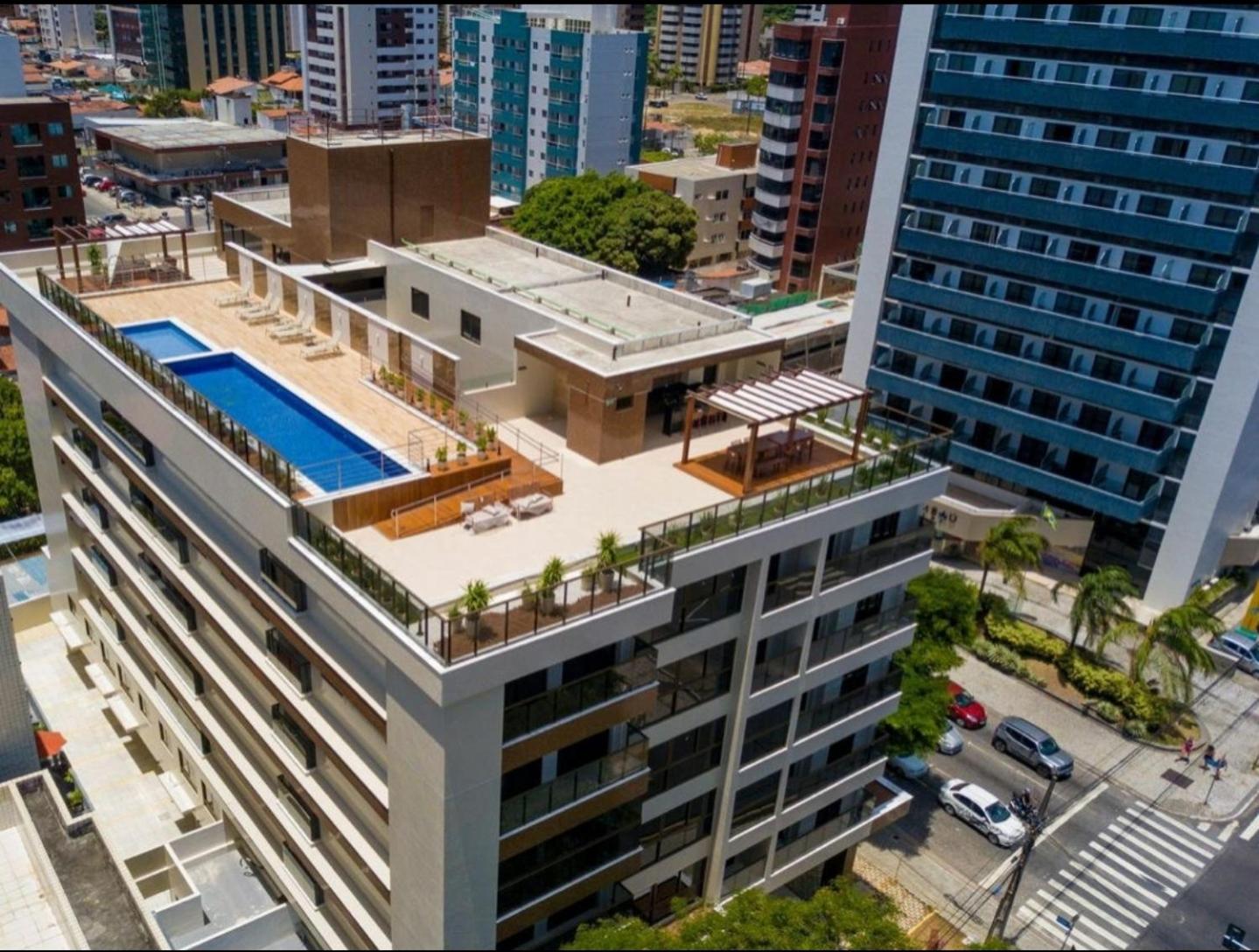 Buenos Ayres Flats, Cabo Branco 1qto cozinha completa