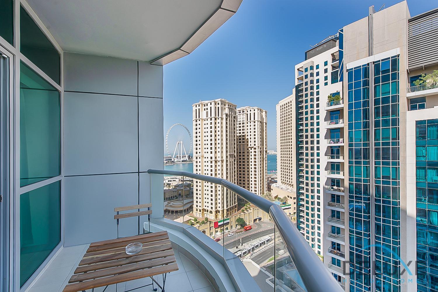 Full Marina and Ain Dubai Wheel View 1BR at The Point Dubai Marina by Deluxe Holiday Homes