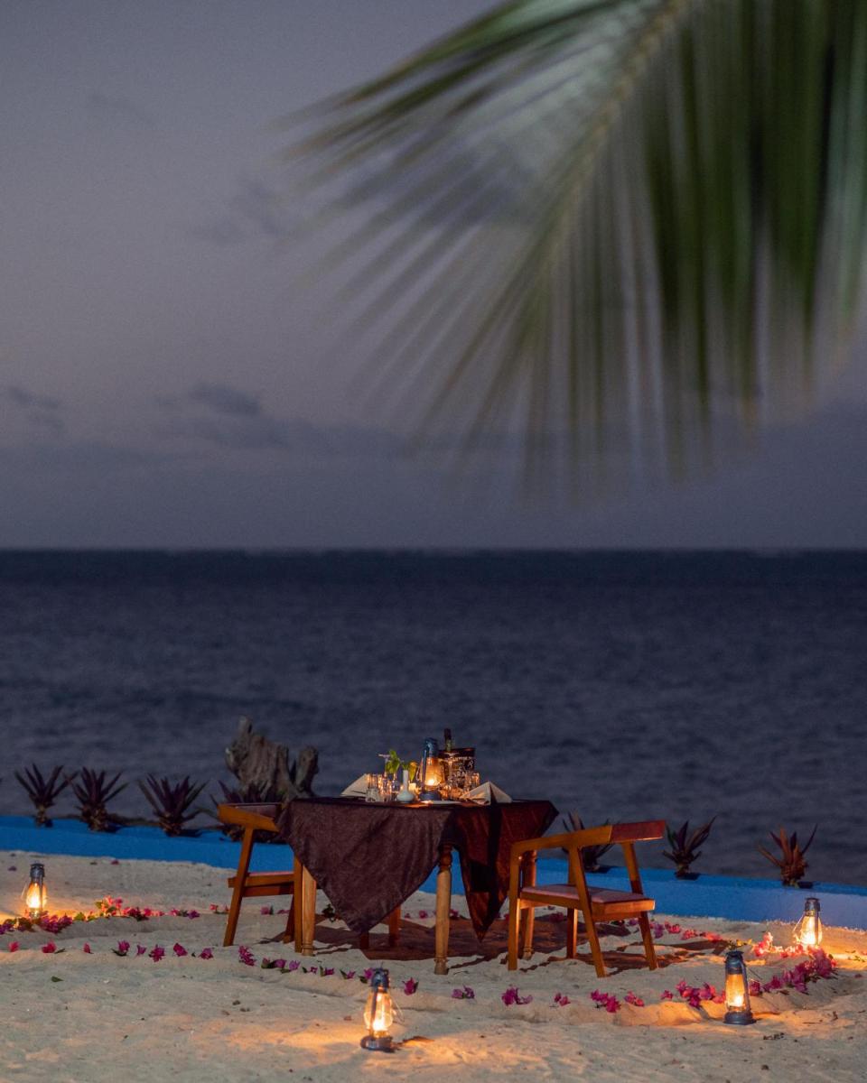 outdoor BBQ area