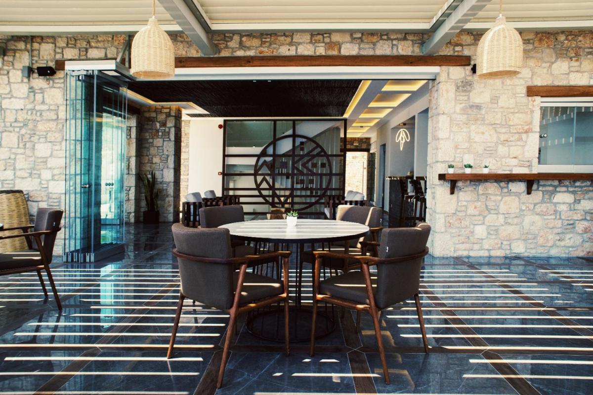 outdoor BBQ area