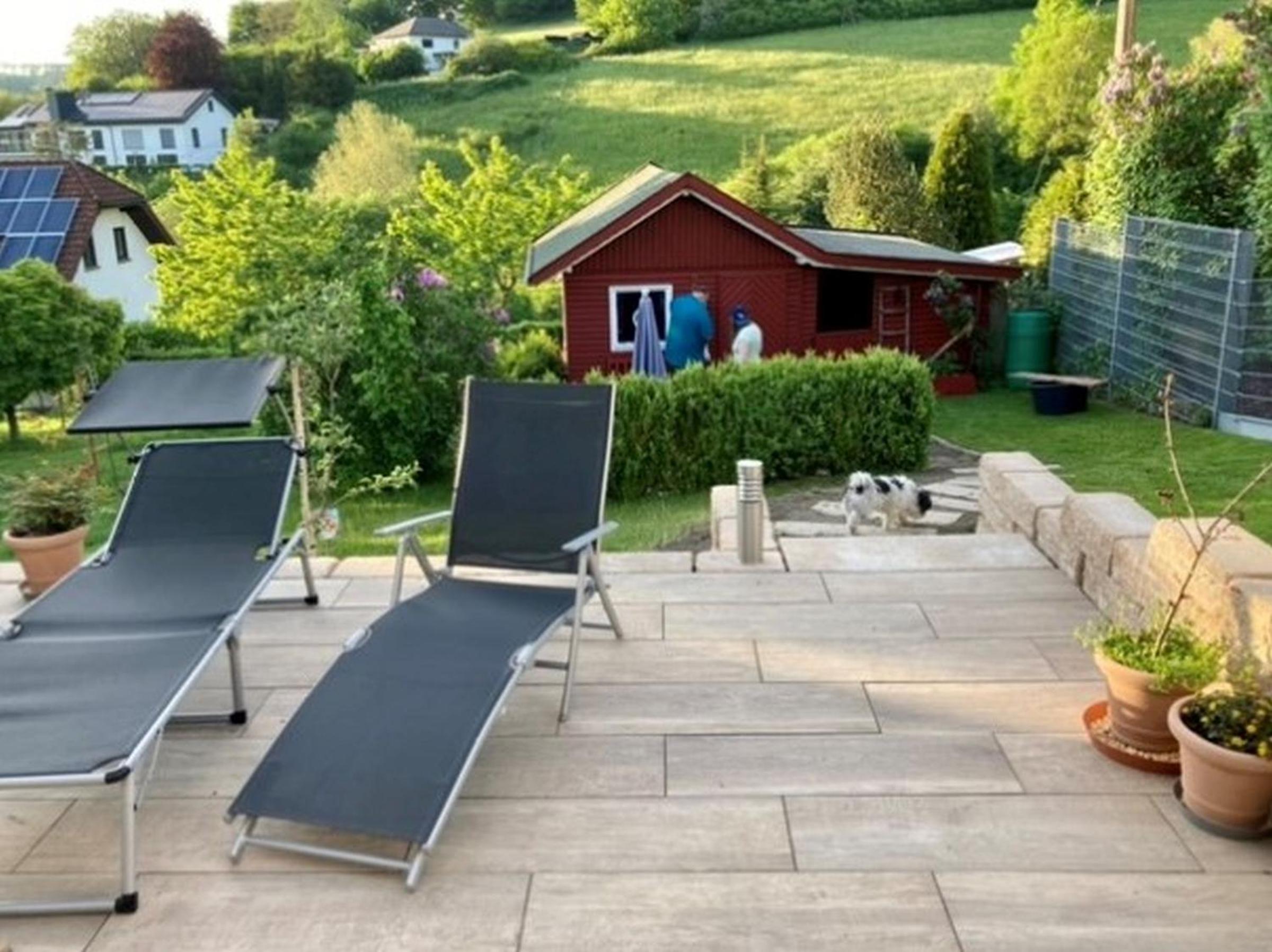 Ferienhaus mit Garten
