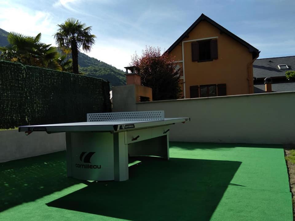 outdoor BBQ area
