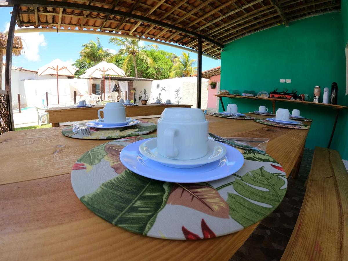 outdoor BBQ area