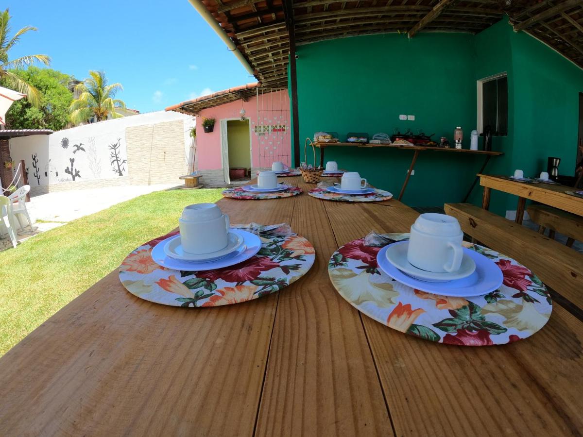 outdoor BBQ area