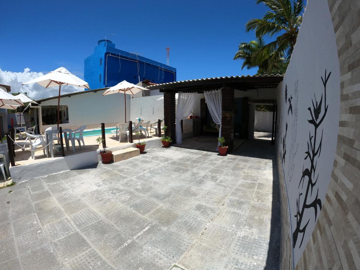 outdoor BBQ area