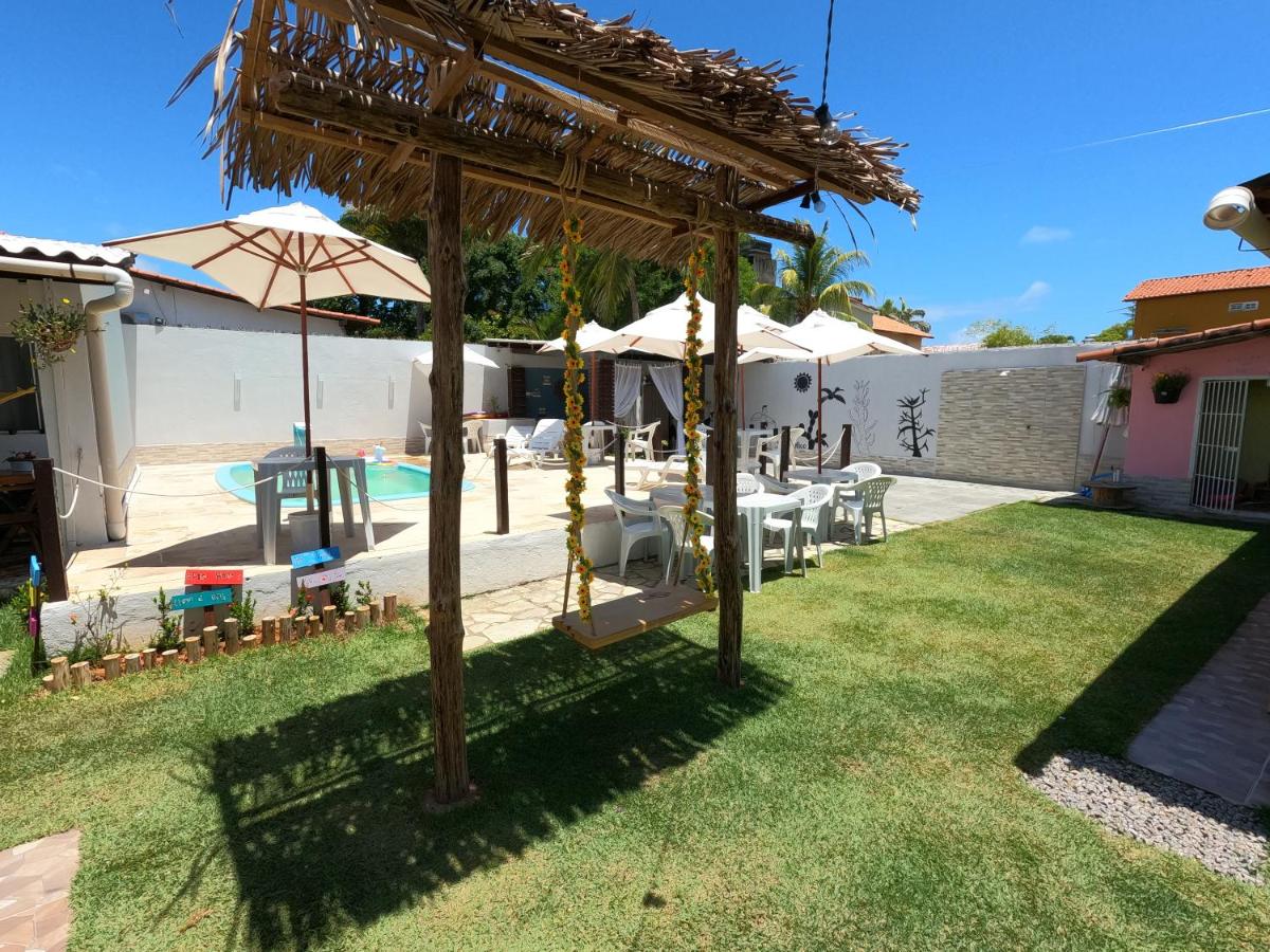 outdoor BBQ area
