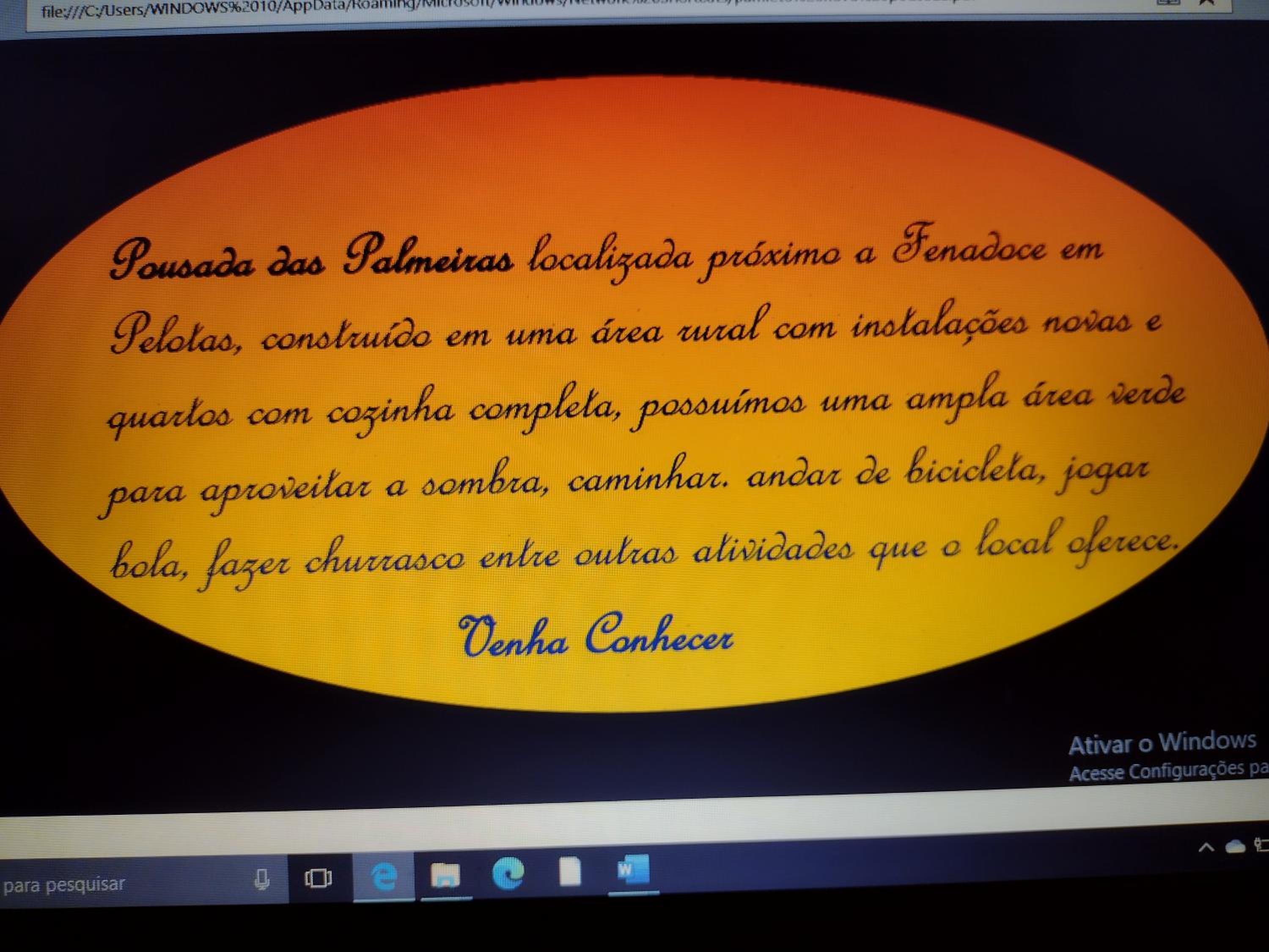 Pousada das Palmeiras