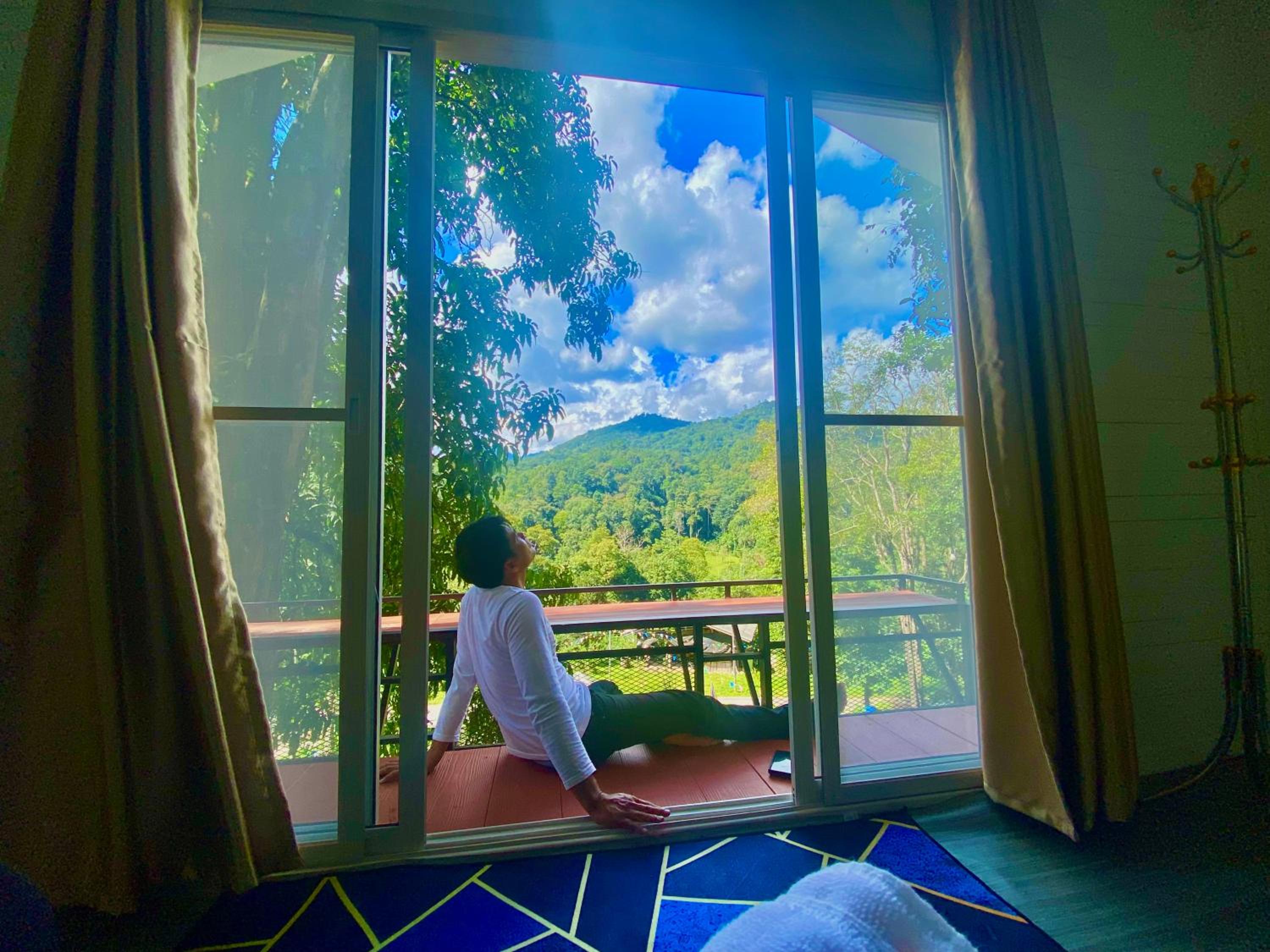 บ้านชายดอย Glamping ดอยแม่แจ๋ม cheason ,Muangpan, Lampang view 2