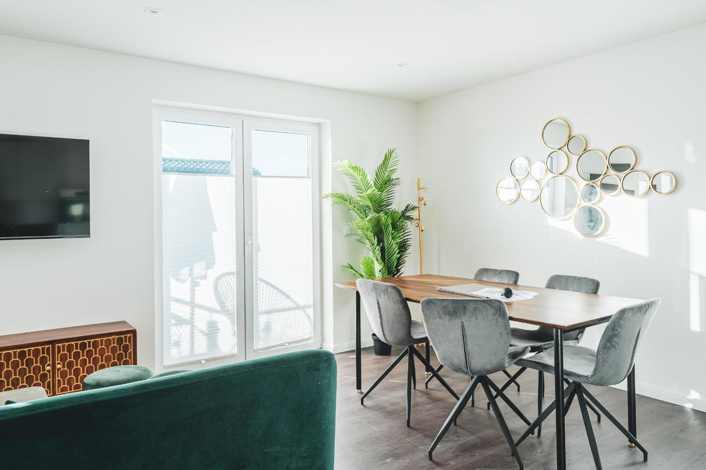 Dünenquartier Apartment 10 en Zingst — dining
