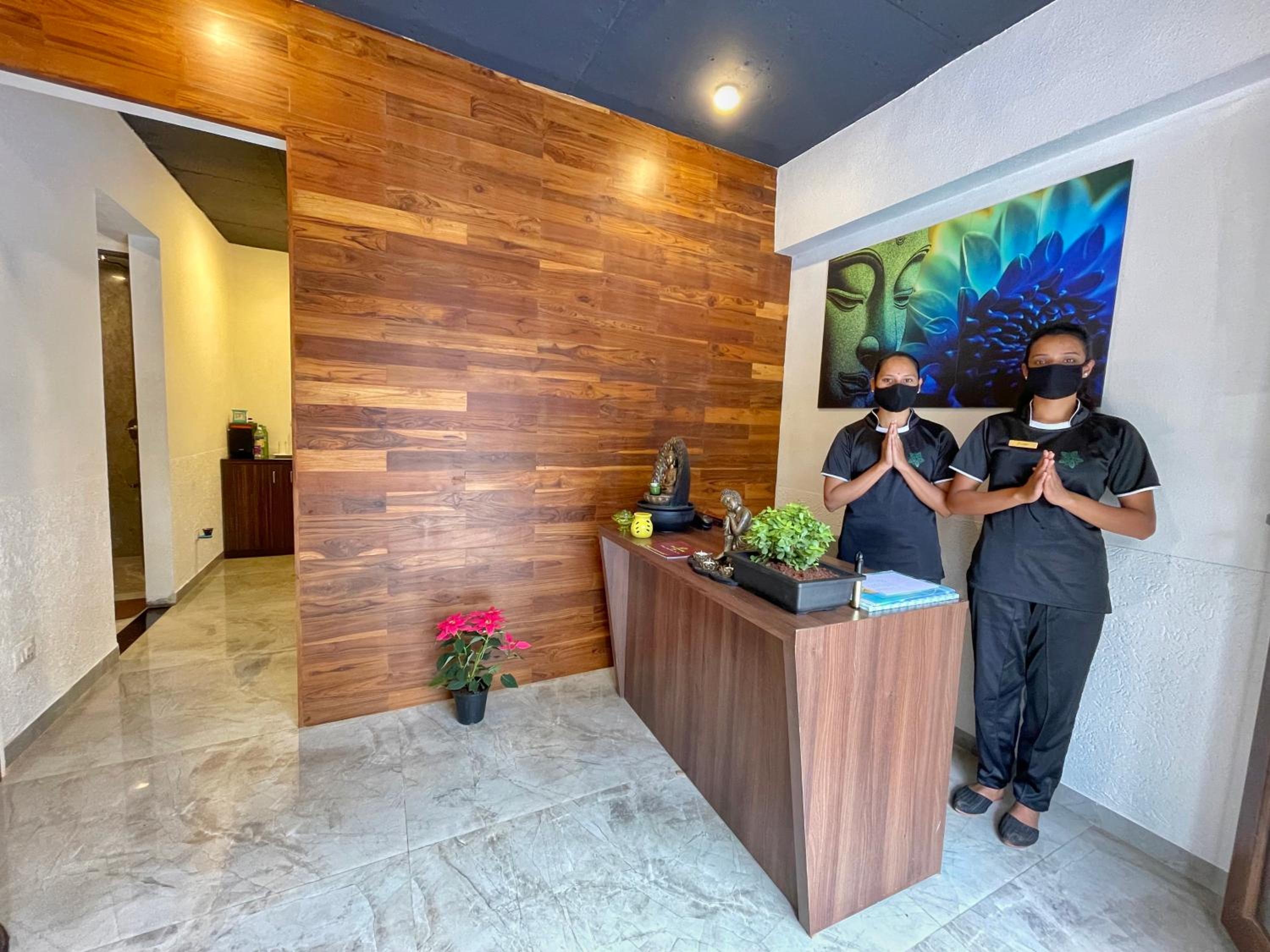 hotel reception