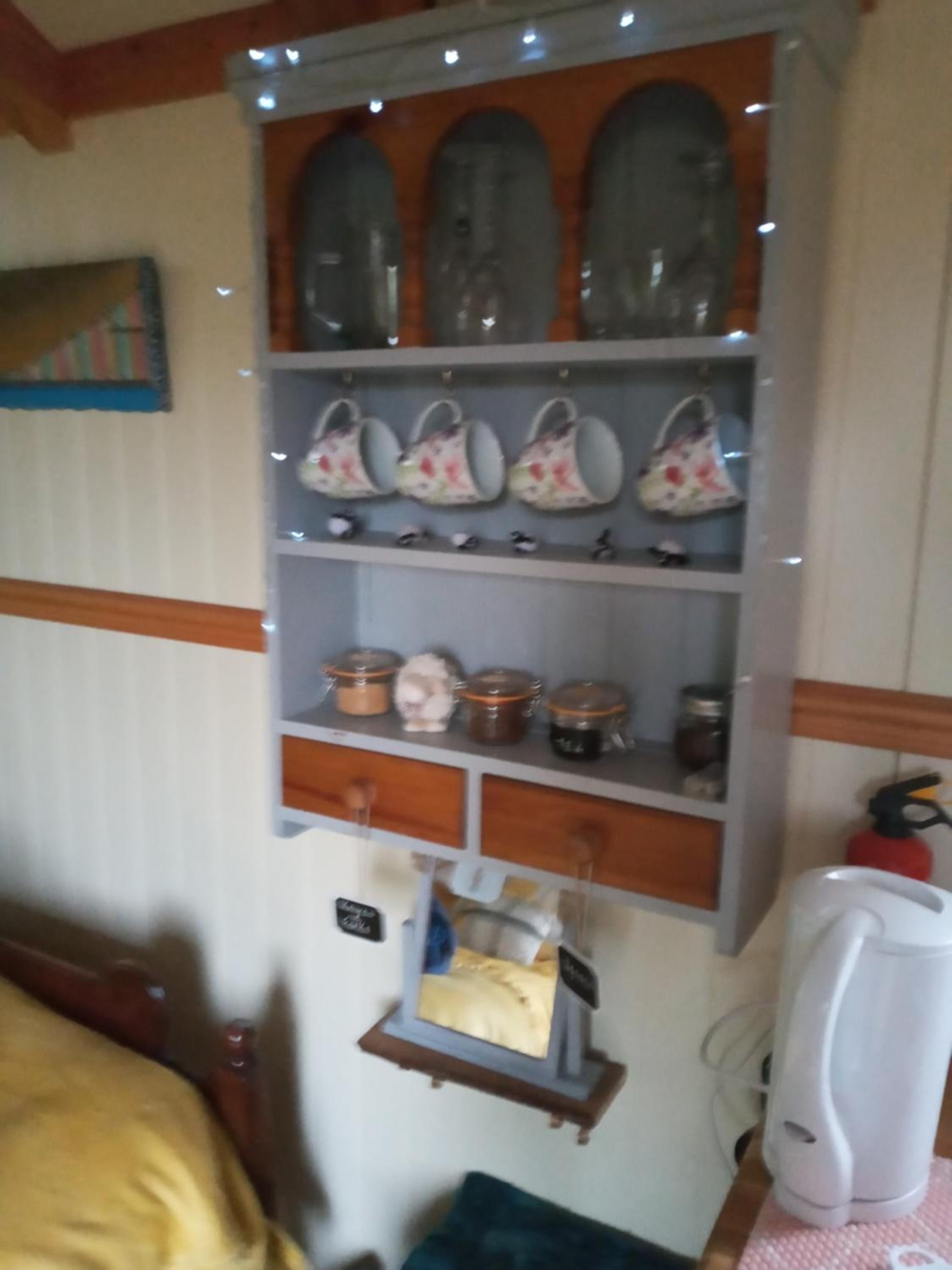 Glamping Malvern shepherd hut view 5