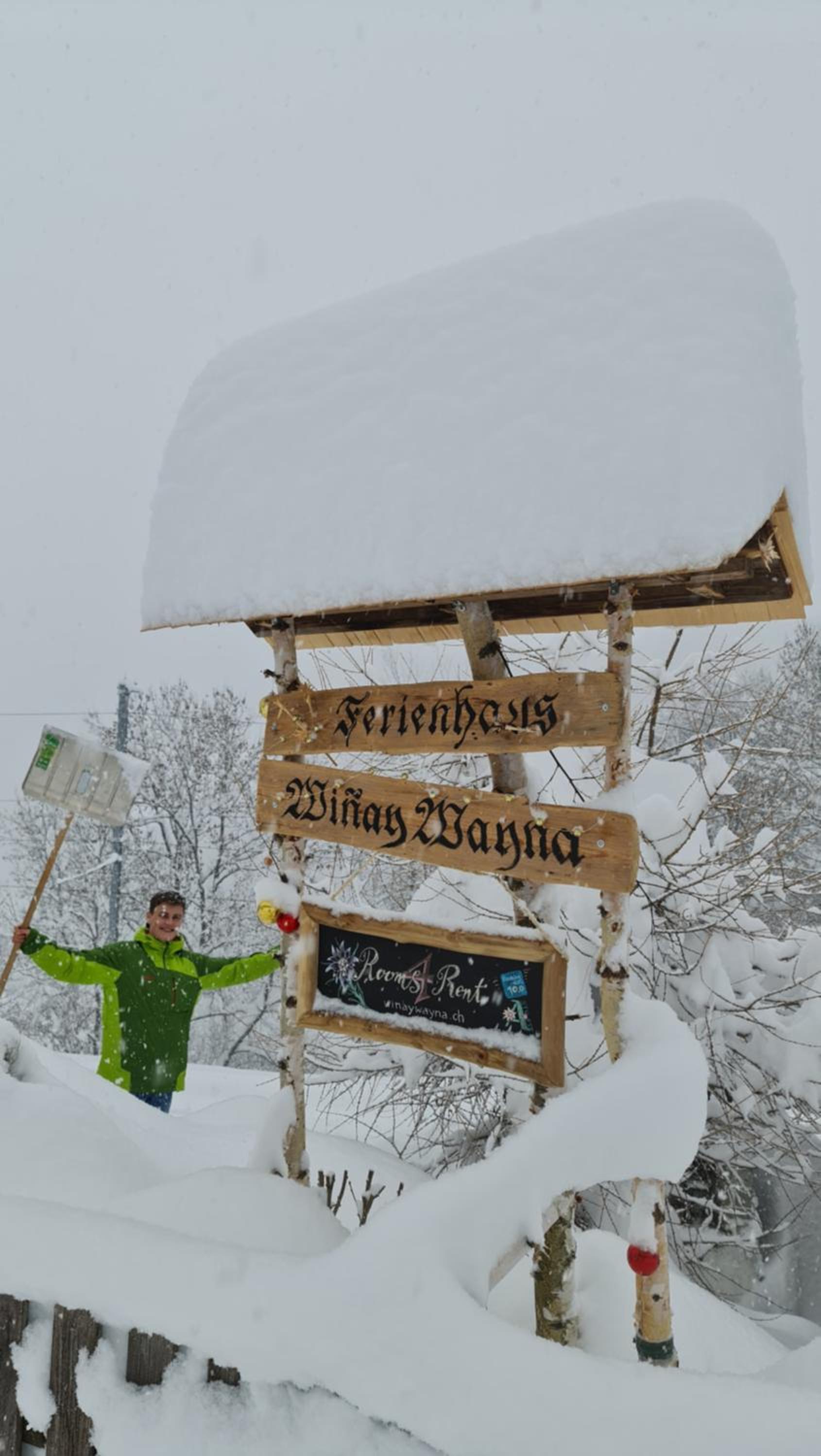 Ferienhaus & Ferienwohnung Wiñay Wayna Gotschna Blick Klosters