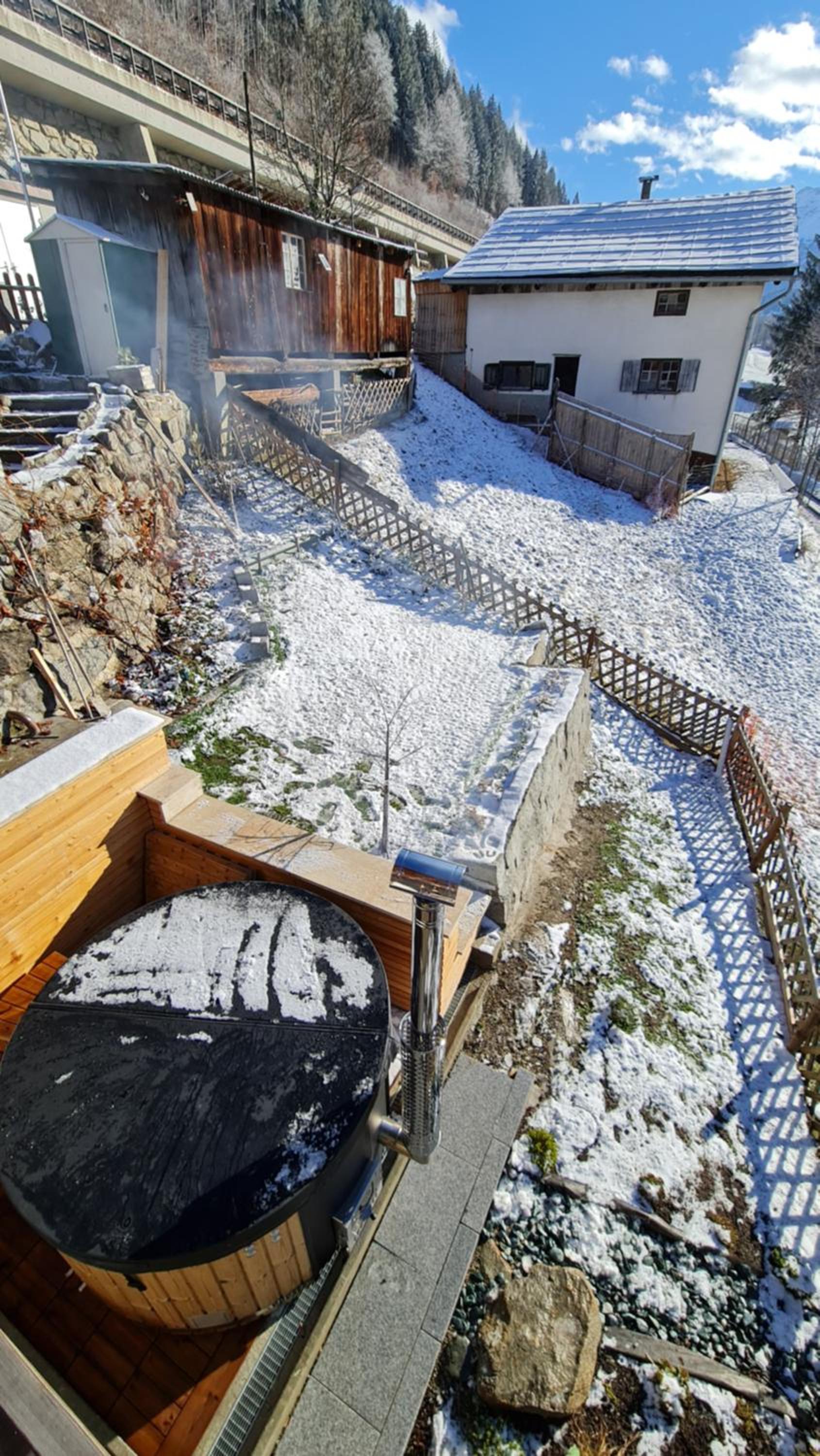 Ferienhaus & Ferienwohnung Wiñay Wayna Gotschna Blick Klosters