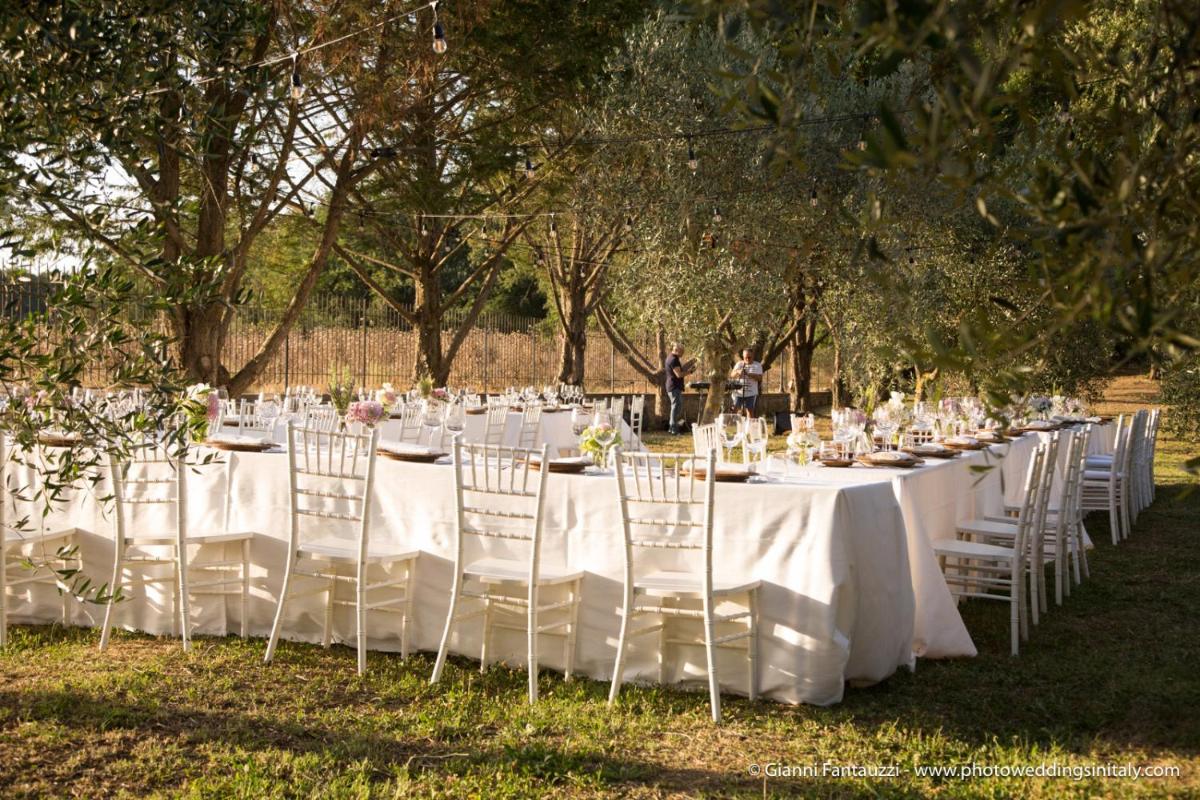outdoor BBQ area