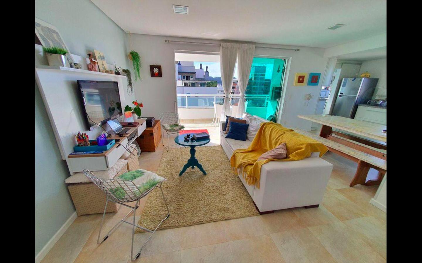 Apartamento Cobertura PALMAS DO ARVOREDO para 7 pessoas a 250m do mar com terraço e vista maravilhosa