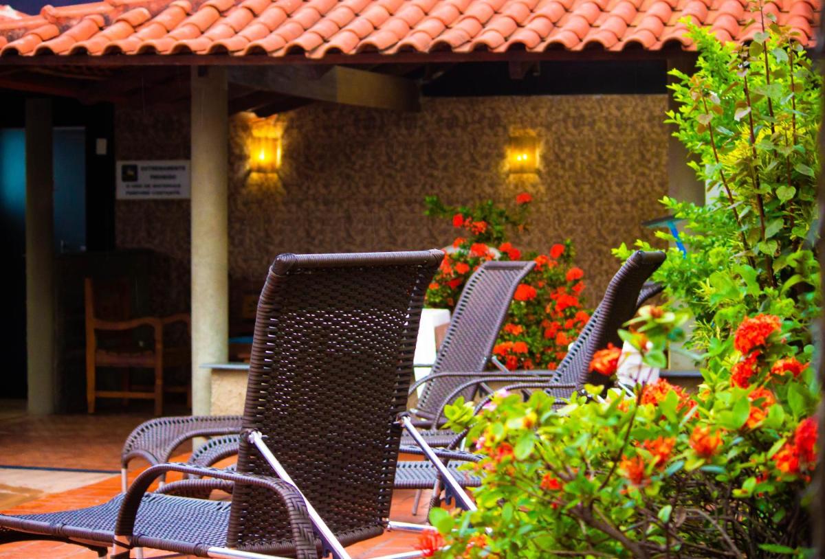 outdoor BBQ area