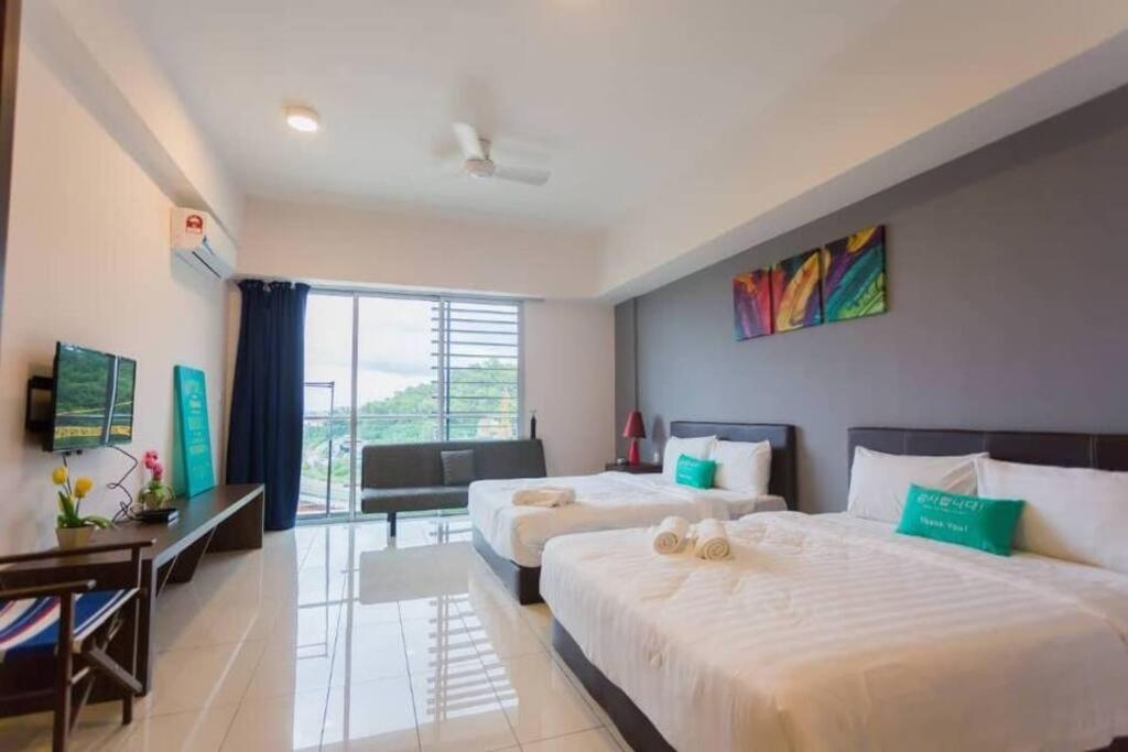 KK studio [B]/2 Queen Bed/ Netflix/Free Parking photo 1
