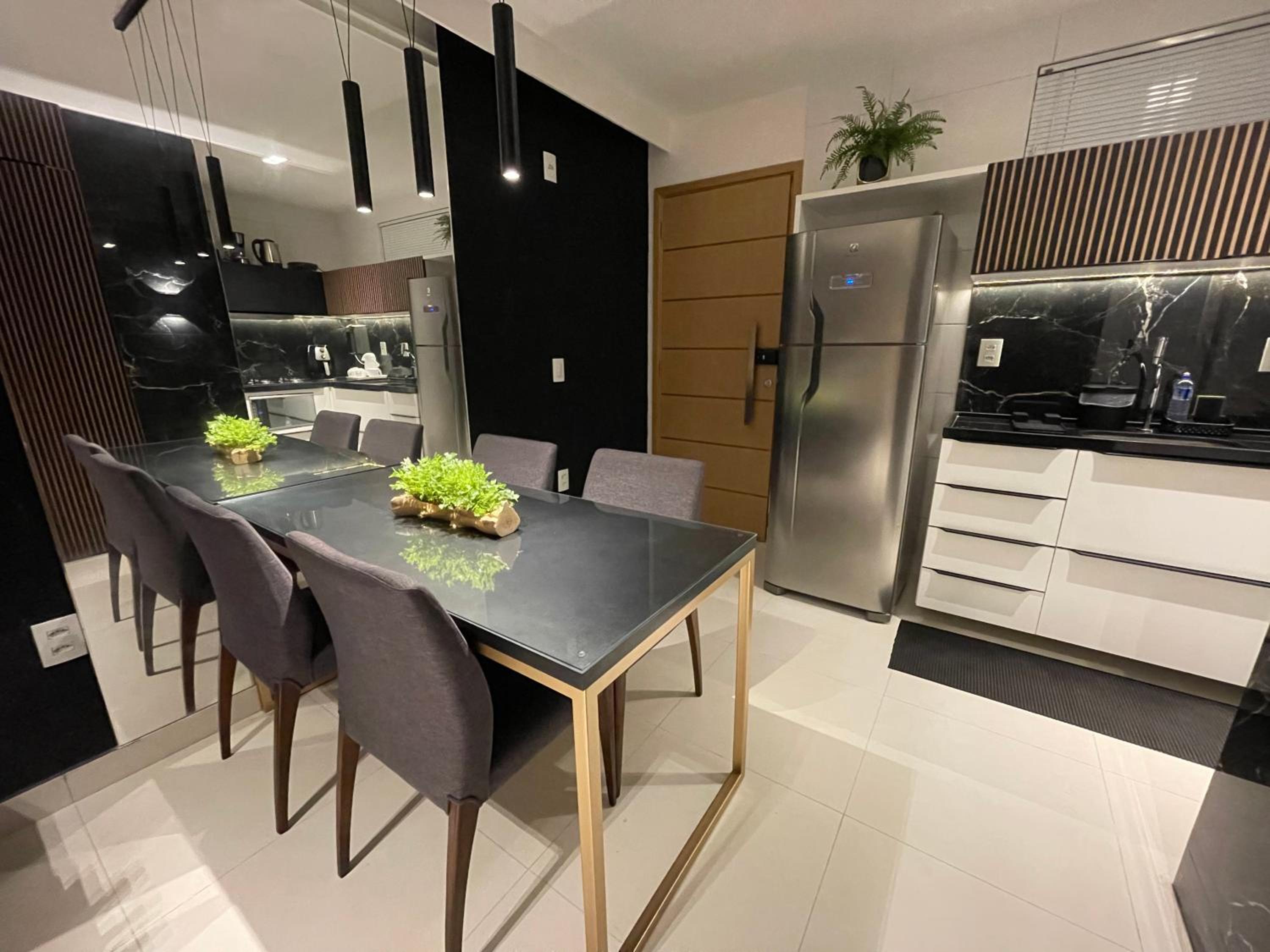Buenos Ayres Flats, Cabo Branco 1qto cozinha completa