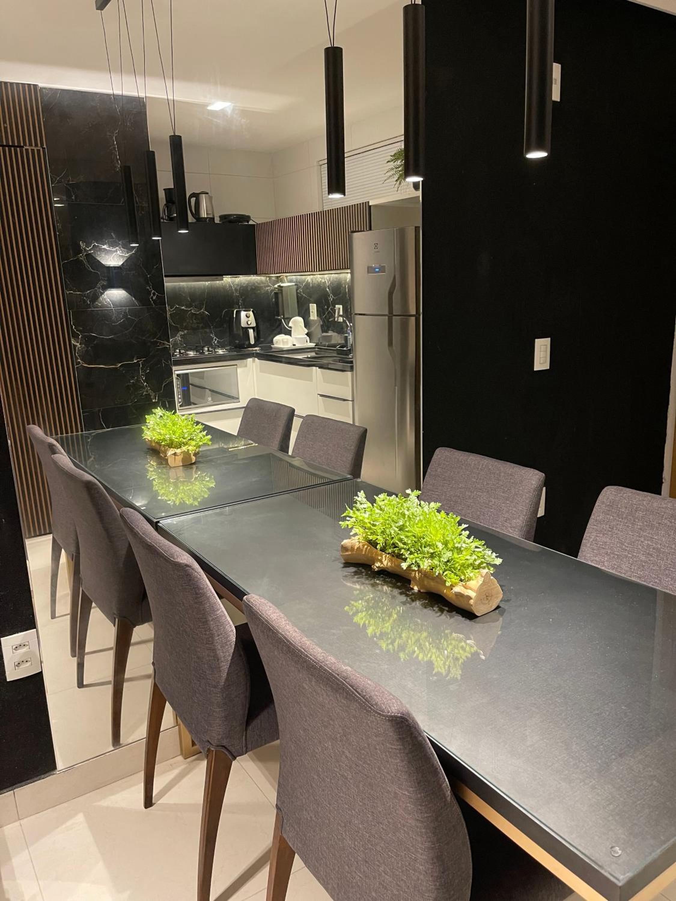 Buenos Ayres Flats, Cabo Branco 1qto cozinha completa
