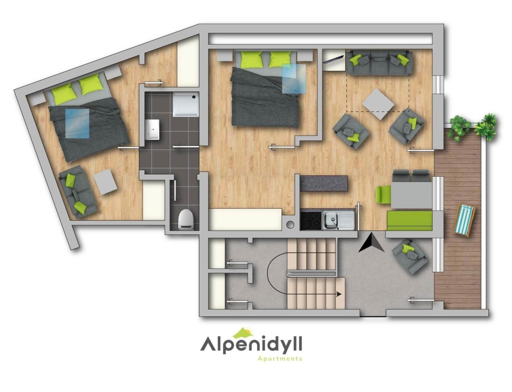 City Life 1 by Alpenidyll Apartments view 5