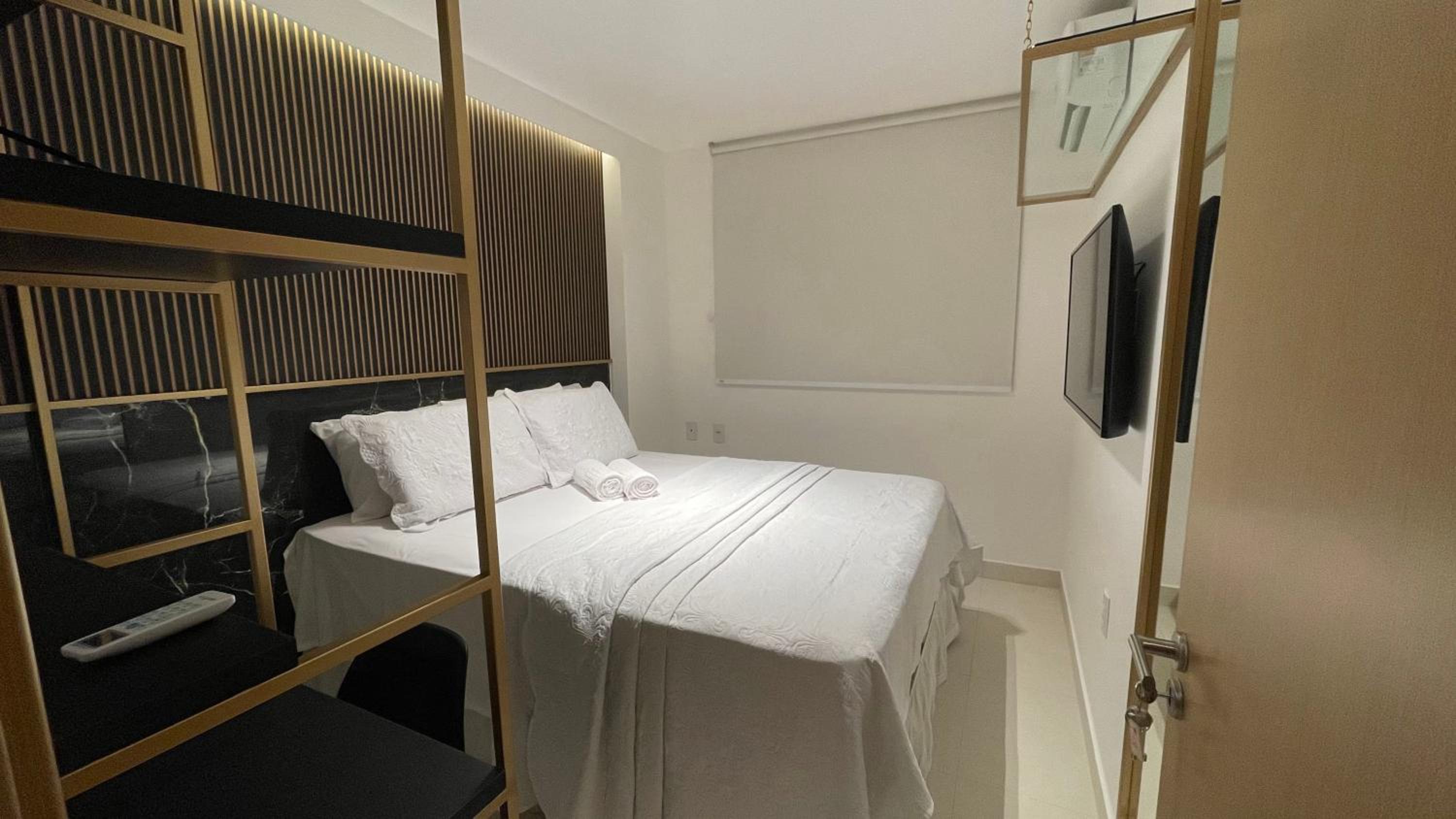 Buenos Ayres Flats, Cabo Branco 1qto cozinha completa