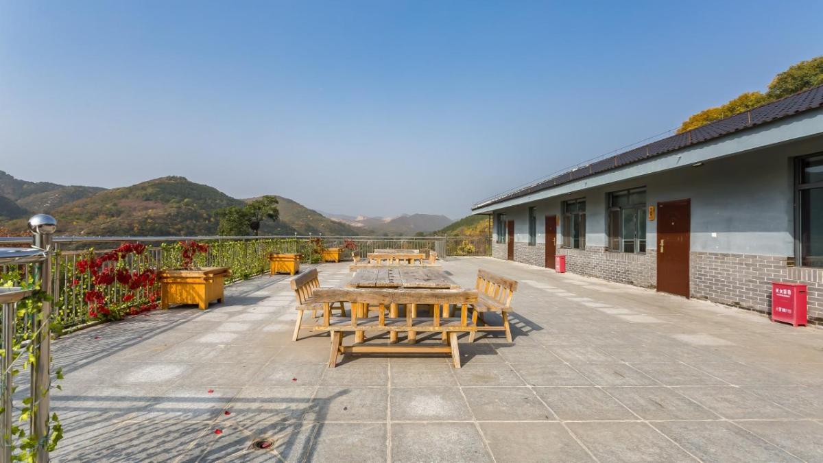 outdoor BBQ area