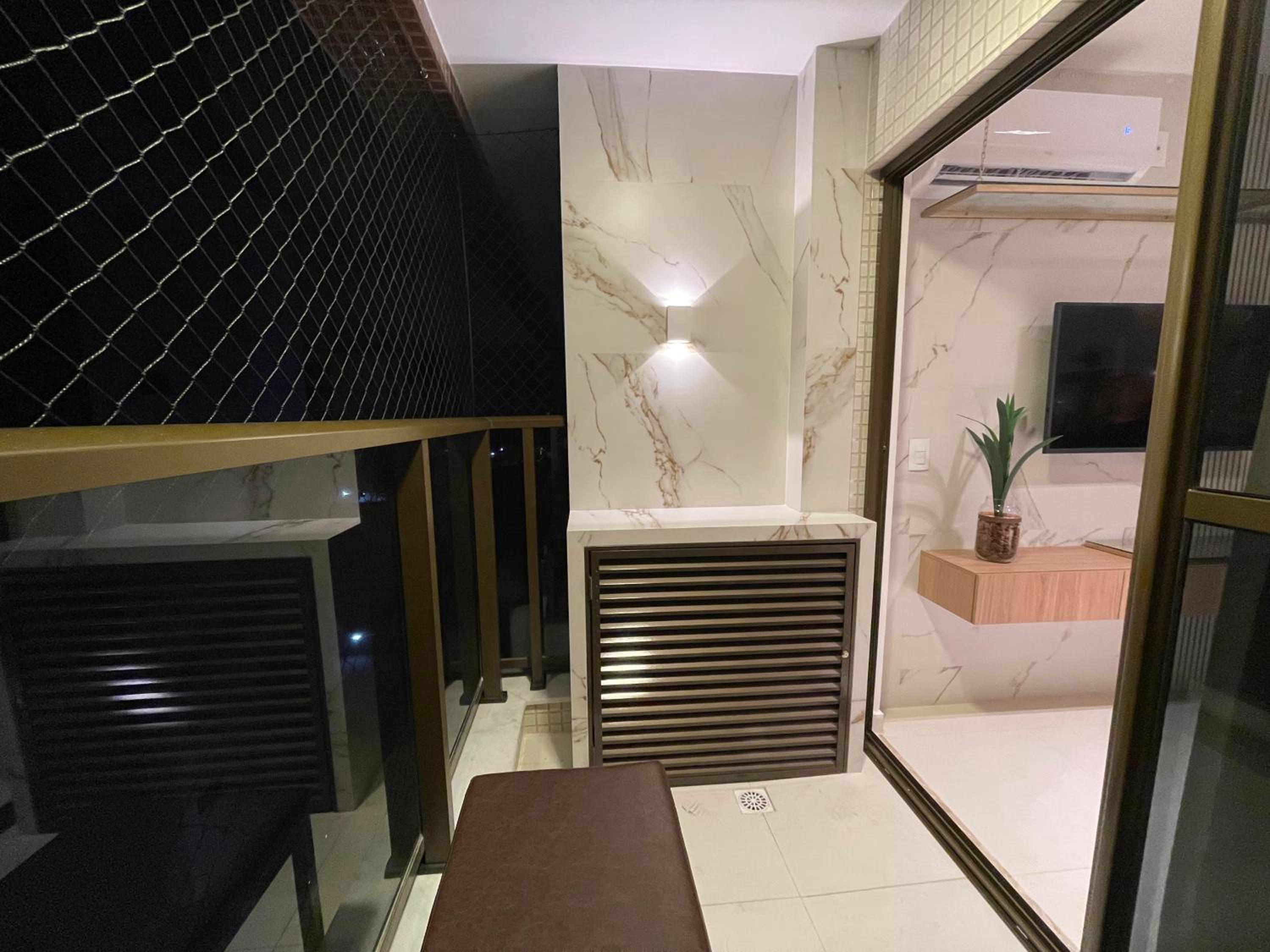 Buenos Ayres Flats, Cabo Branco 1qto cozinha completa