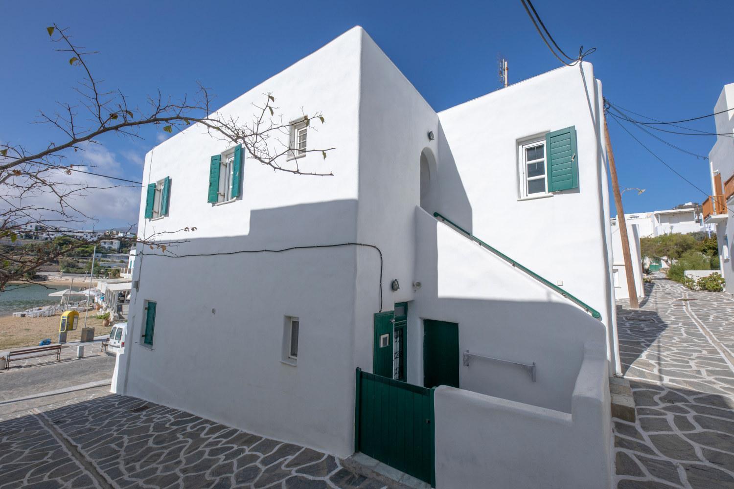 Piso Livadi Paros seafront holiday home Casa Alena
