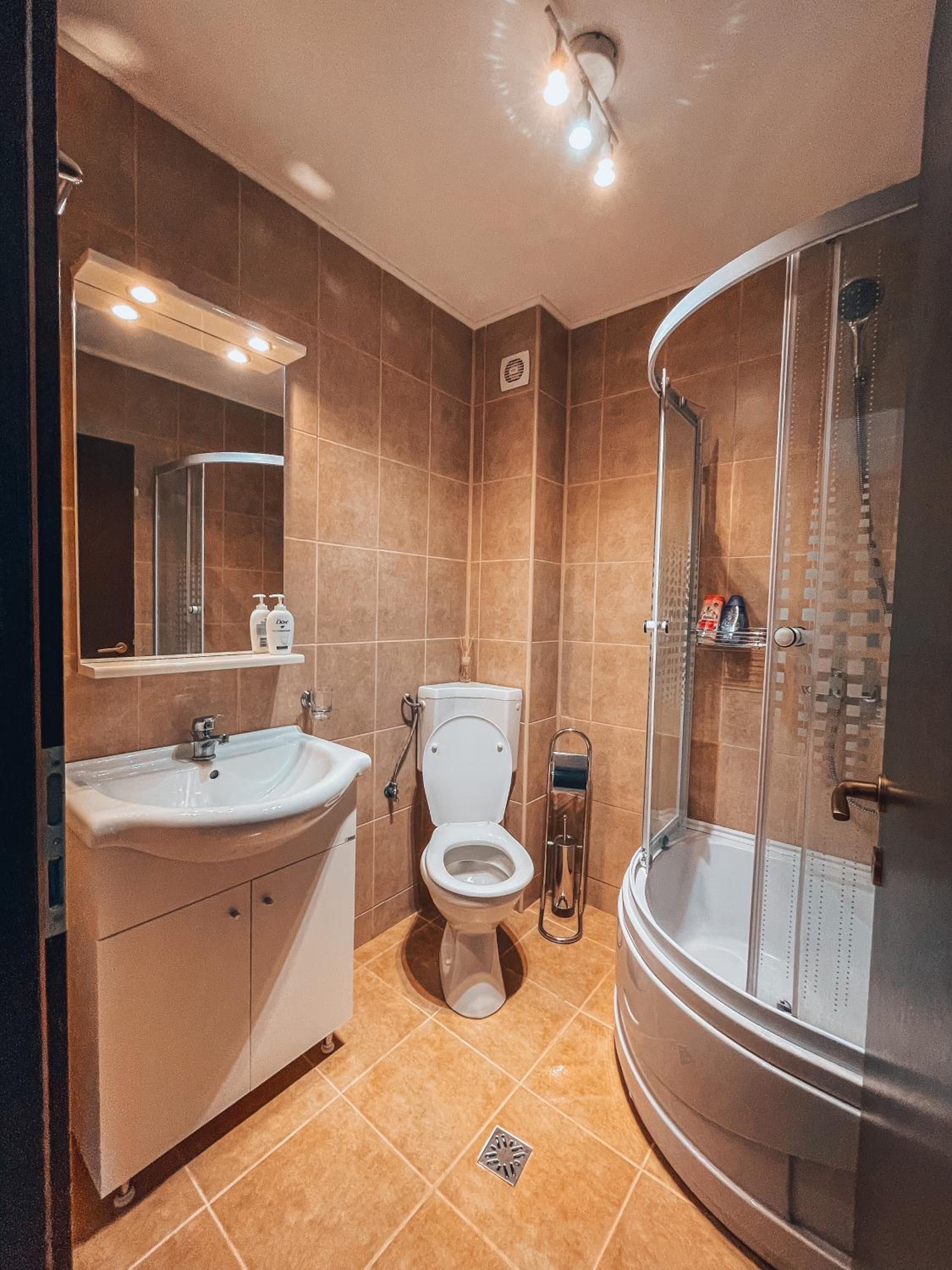 Sebiana en Buşteni — bathroom