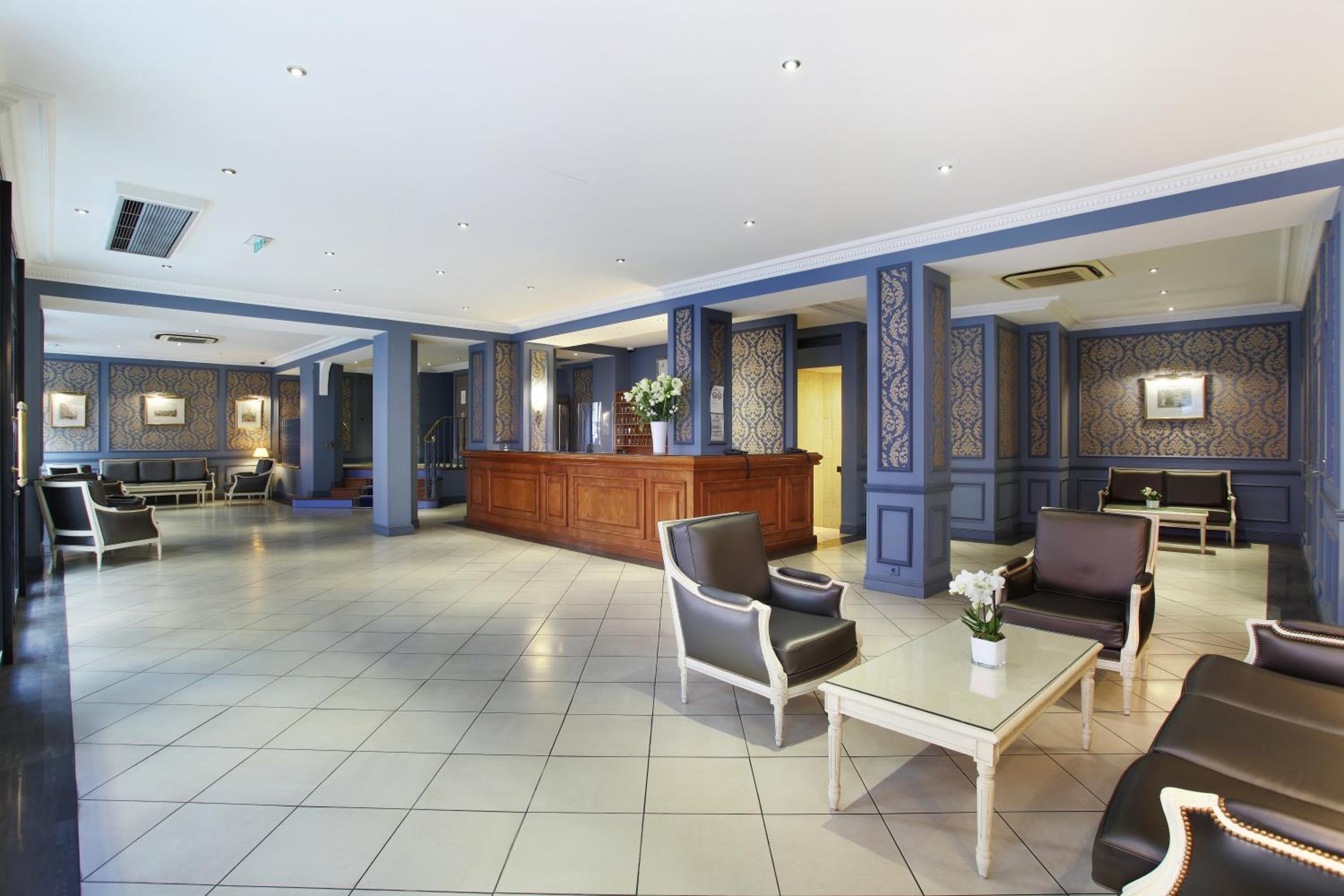 hotel reception