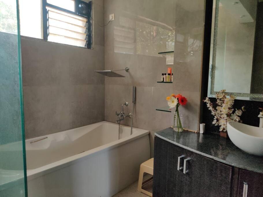 Sunils villa with private pool, Machan and play area in Karjat