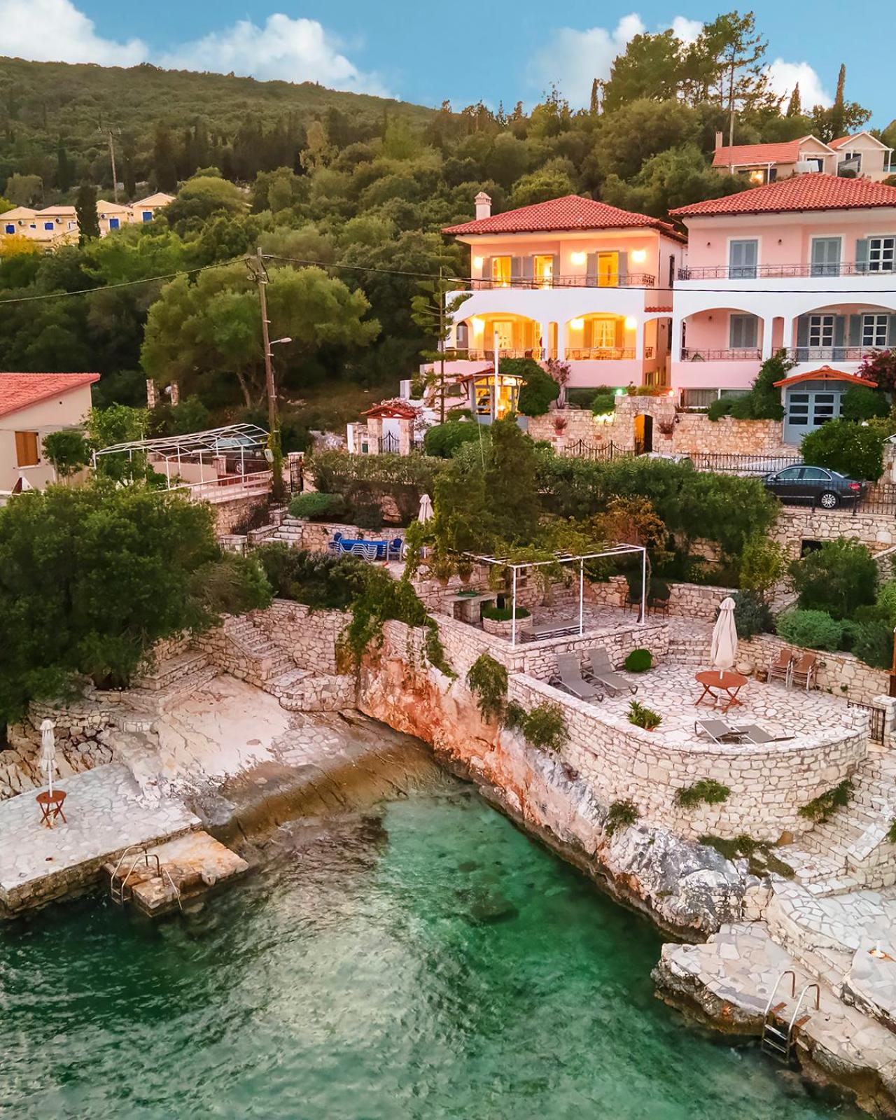 Kefalonia Original Villas - Villa Alexander Beachfront view 2
