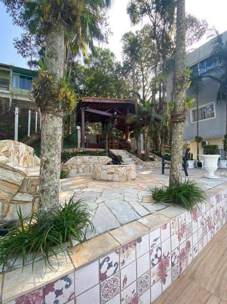 outdoor BBQ area