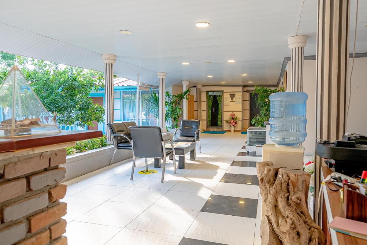 outdoor BBQ area