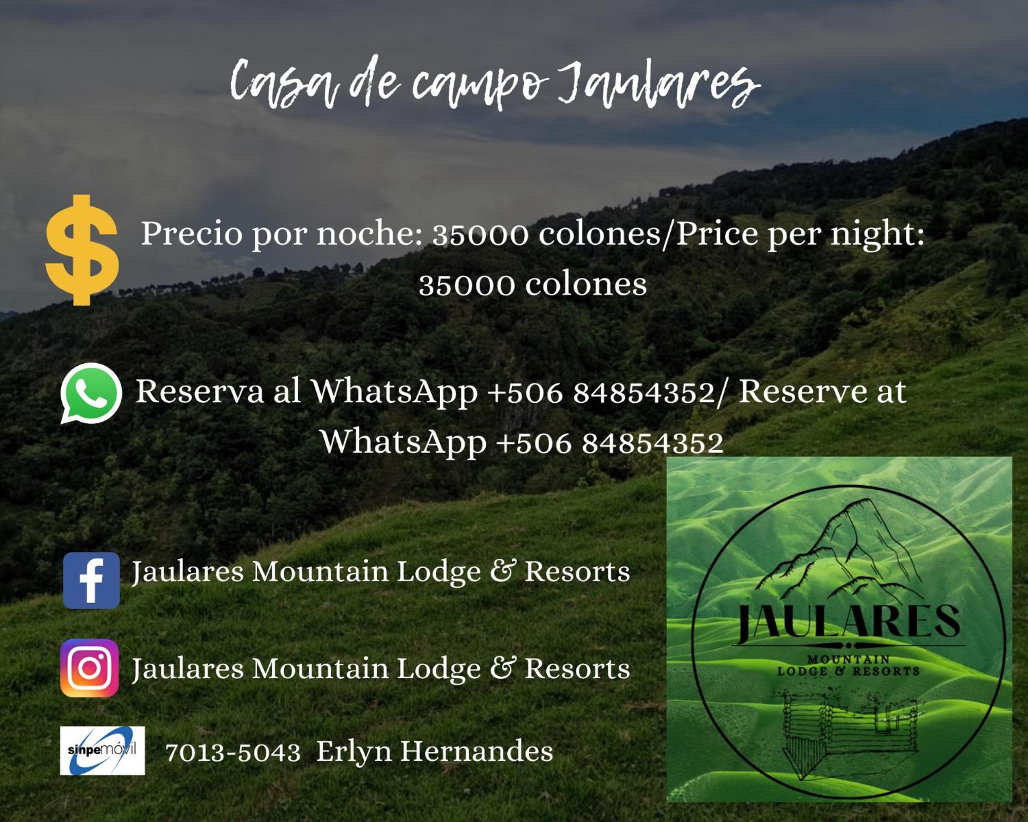 Casa de campo Jaulares
