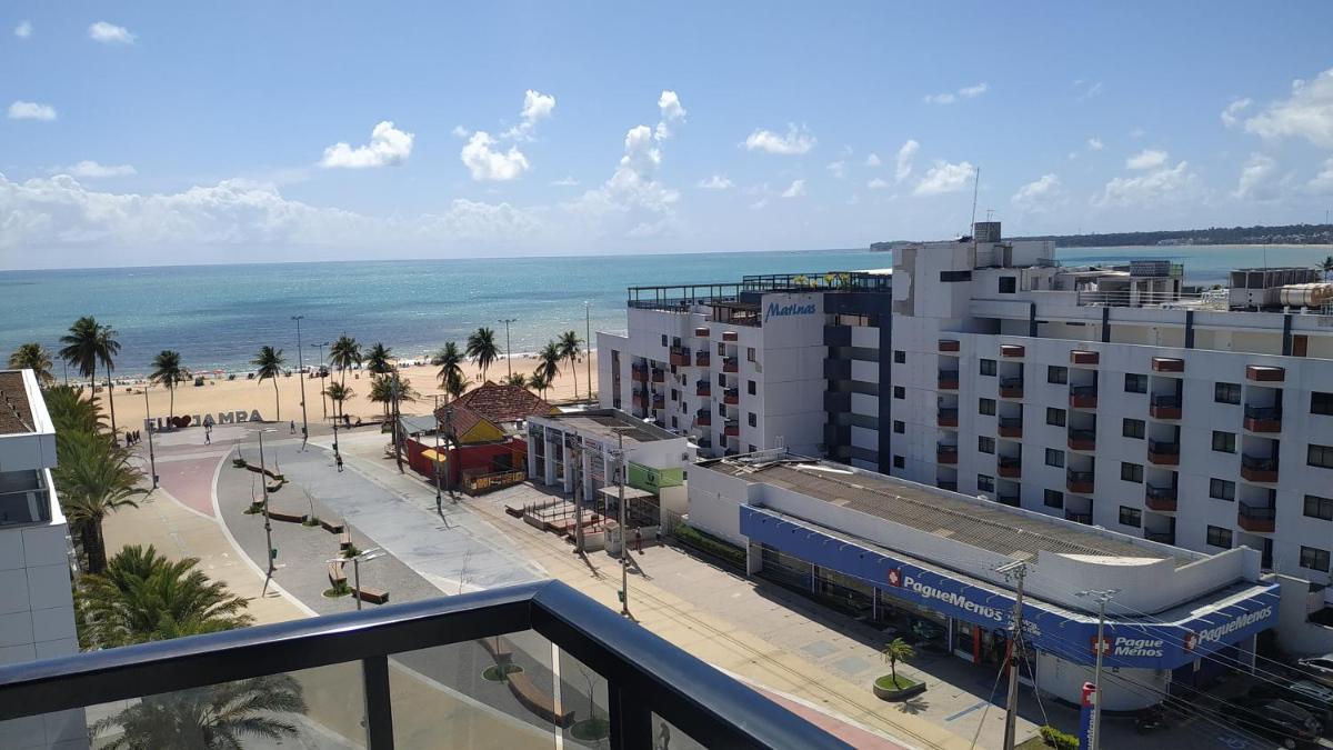 Lindíssimo Flat - Todo Equipado - 70m da Praia, Vista para o Mar - Tambaú